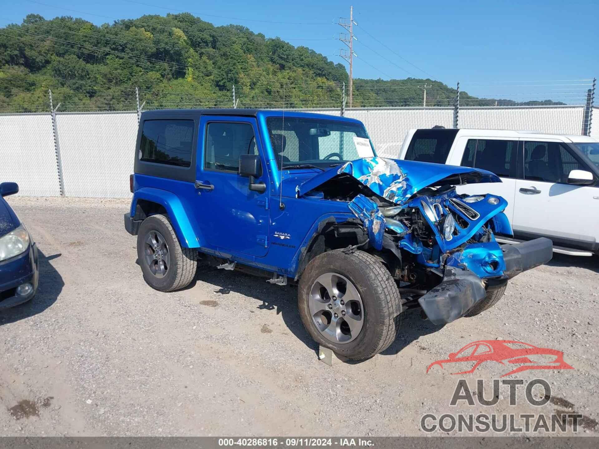 JEEP WRANGLER 2016 - 1C4AJWBG9GL112139
