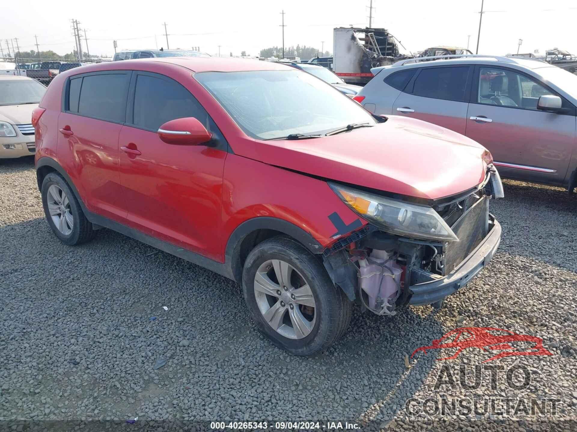 KIA SPORTAGE 2012 - KNDPB3A21C7189229