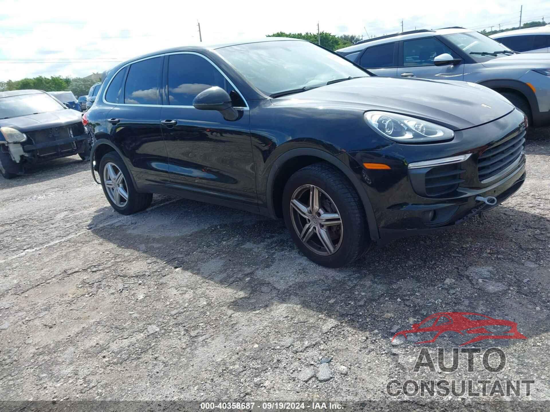 PORSCHE CAYENNE 2016 - WP1AA2A26GLA00766