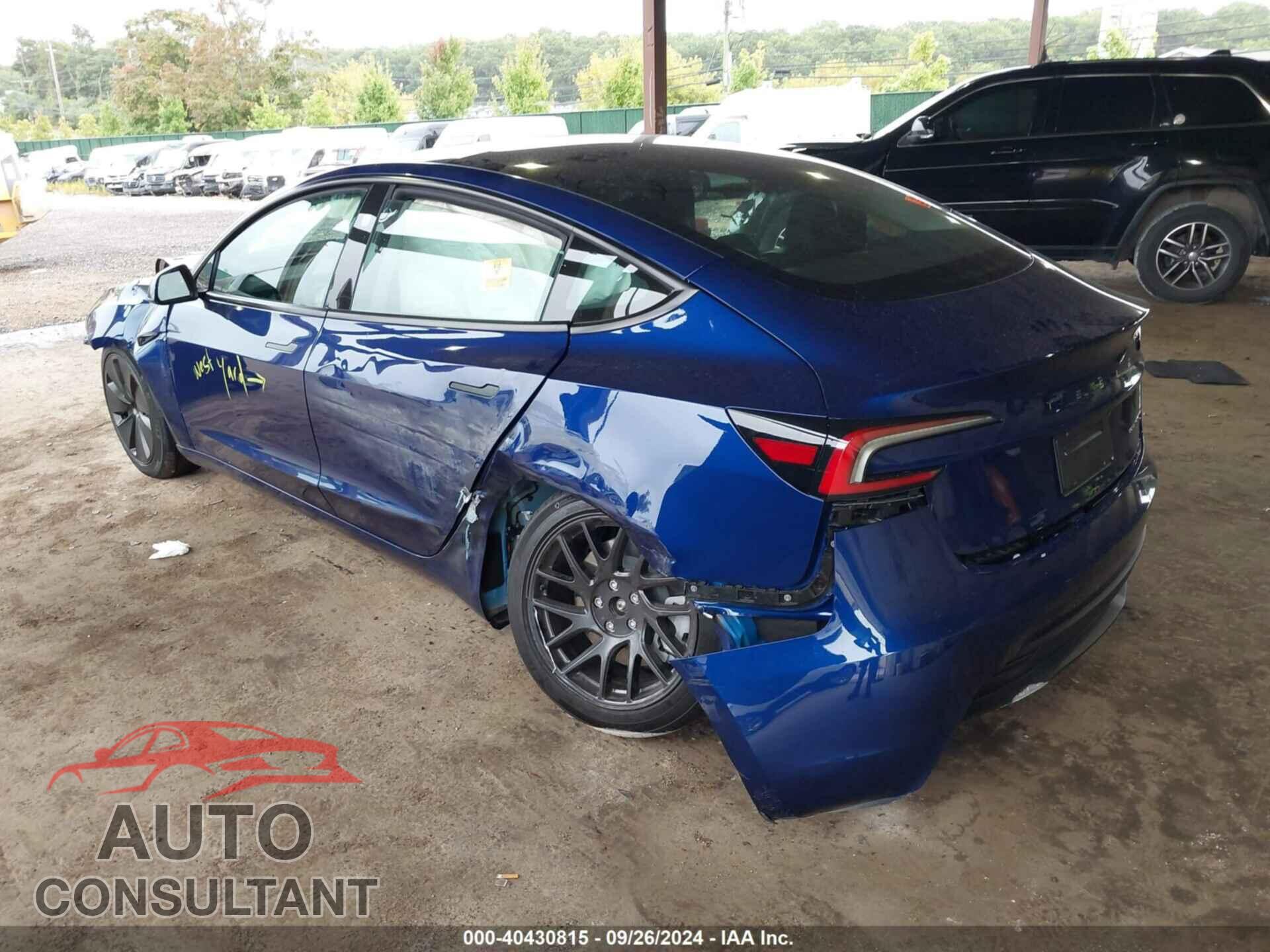 TESLA MODEL 3 2024 - 5YJ3E1EB0RF773192