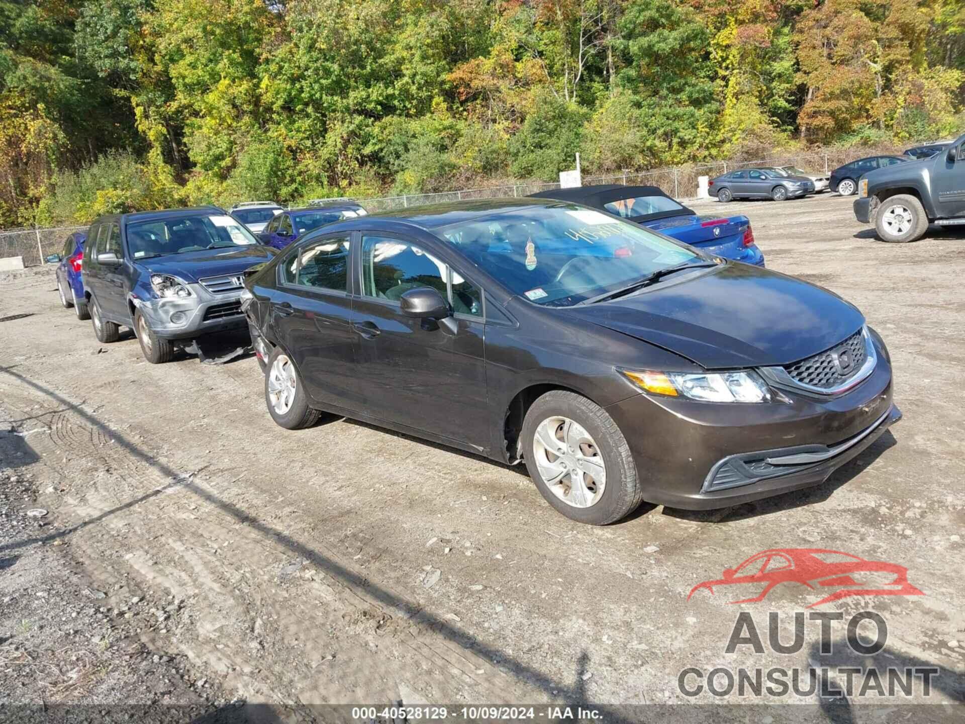 HONDA CIVIC 2013 - 2HGFB2F54DH582867