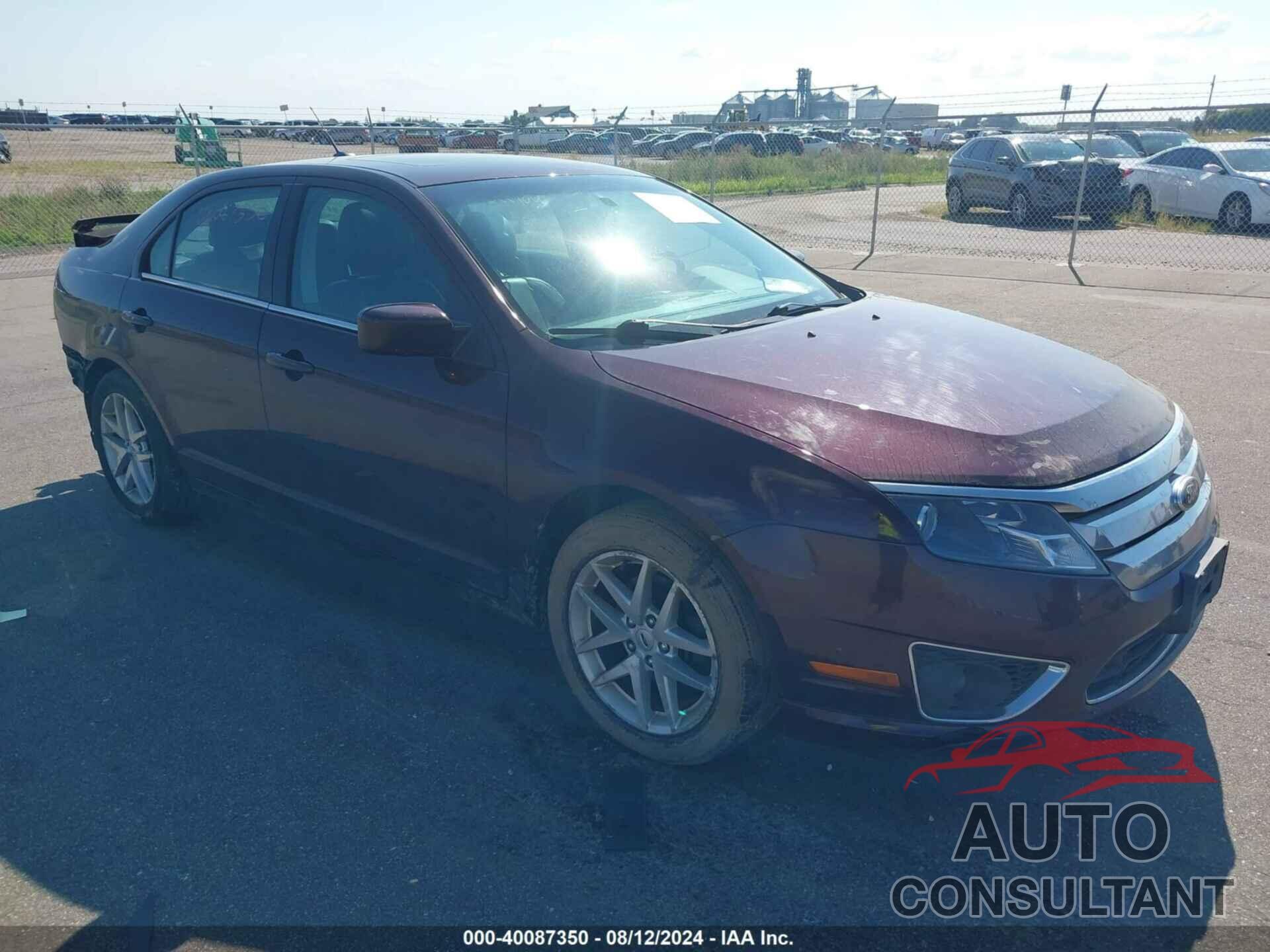 FORD FUSION 2012 - 3FAHP0JA6CR327454