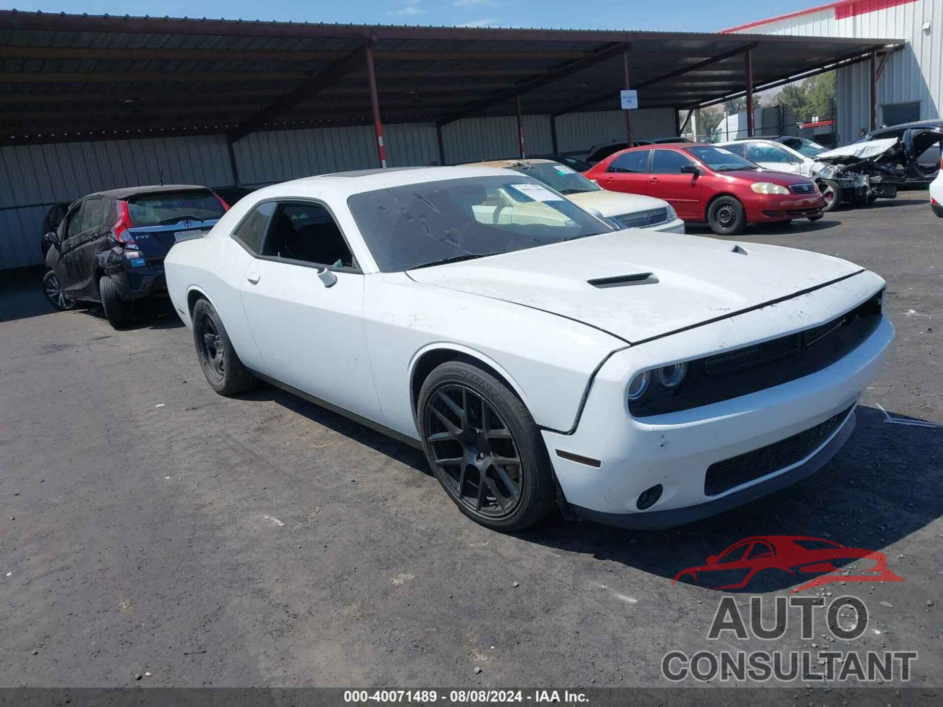 DODGE CHALLENGER 2016 - 2C3CDZBT2GH226340