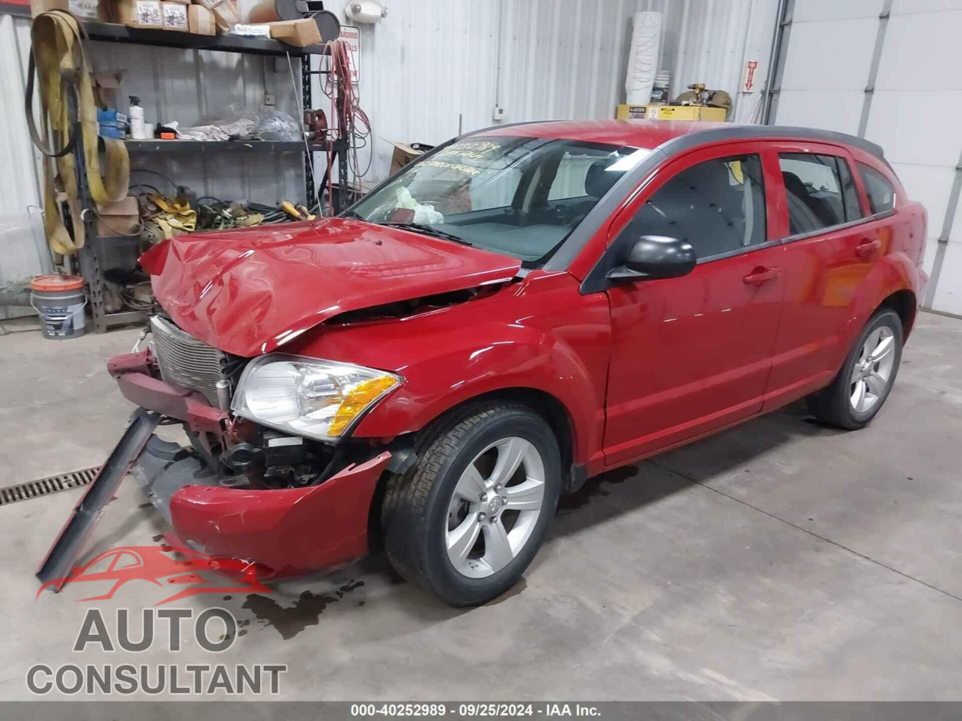 DODGE CALIBER 2012 - 1C3CDWDA0CD527660