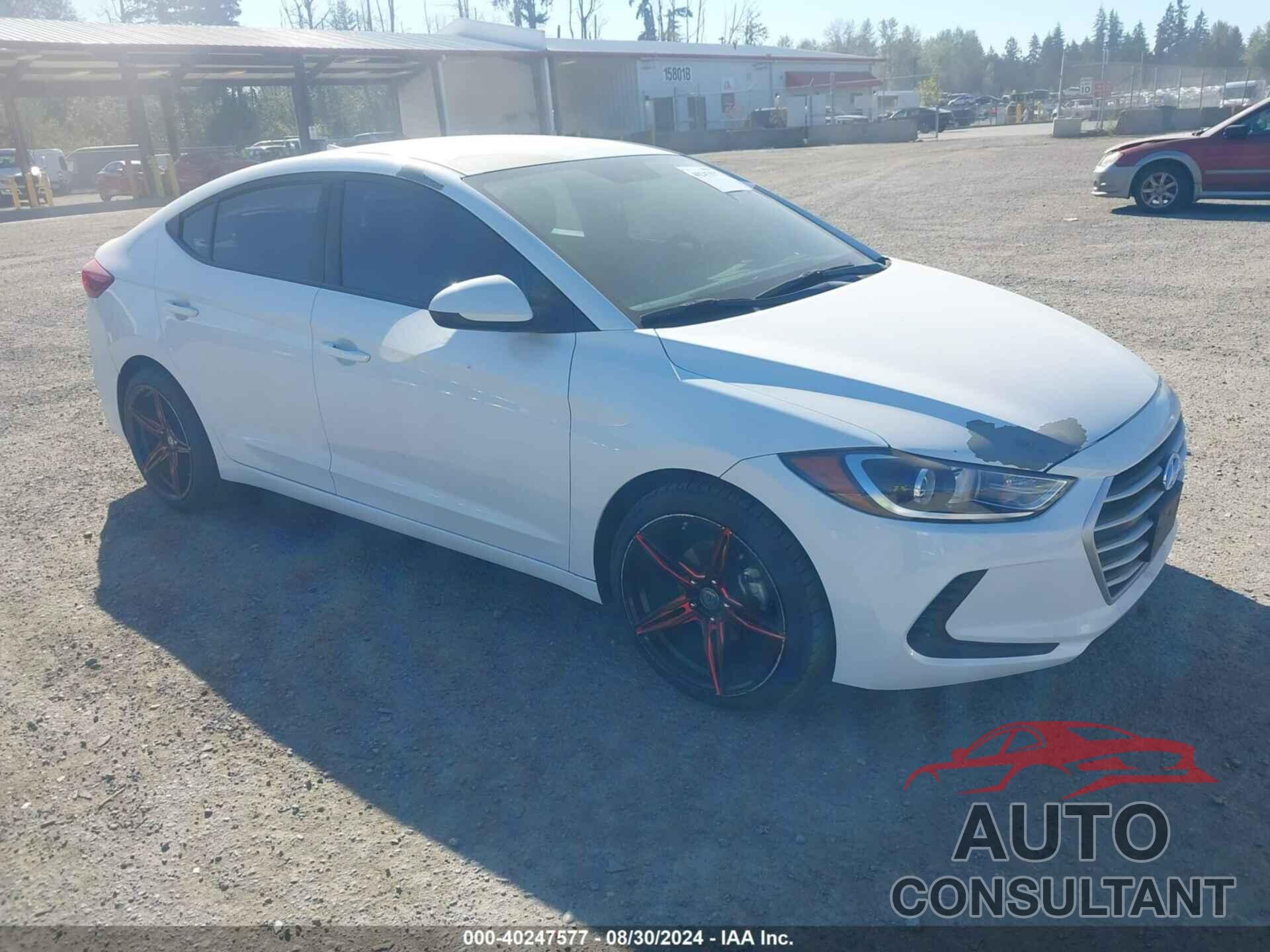 HYUNDAI ELANTRA 2017 - 5NPD74LF5HH204702