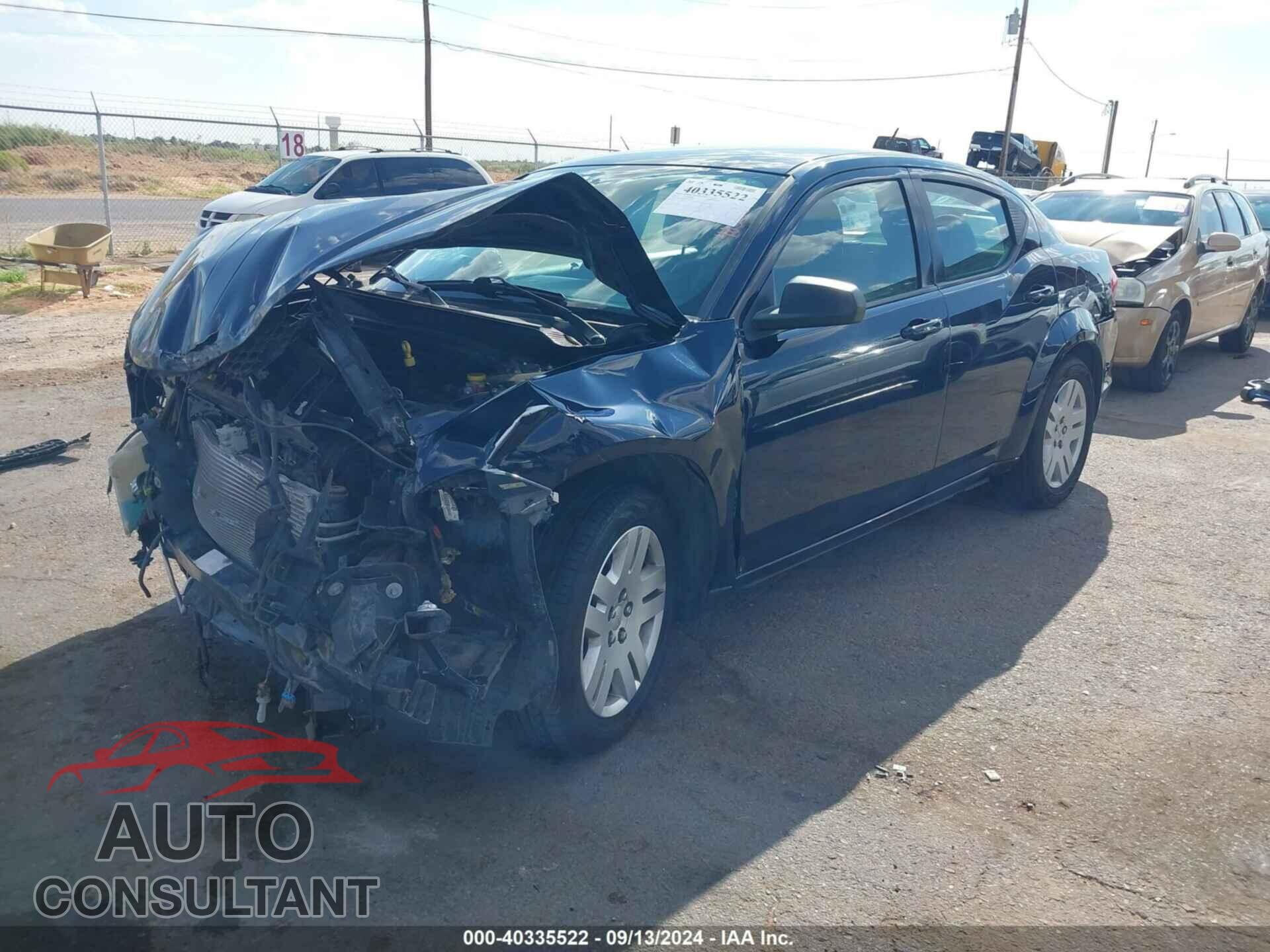 DODGE AVENGER 2014 - 1C3CDZAB7EN224502