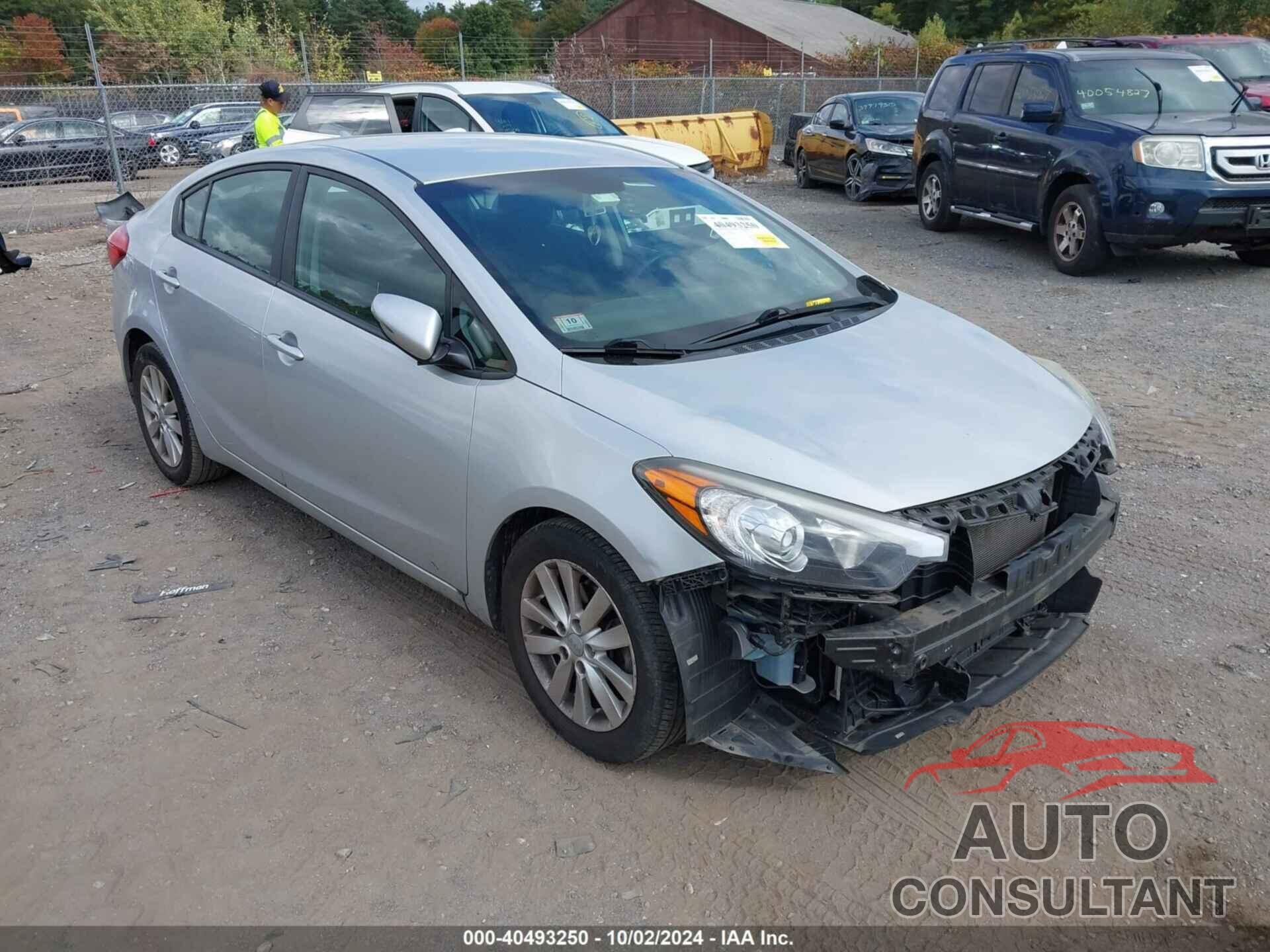 KIA FORTE 2015 - KNAFX4A62F5399311