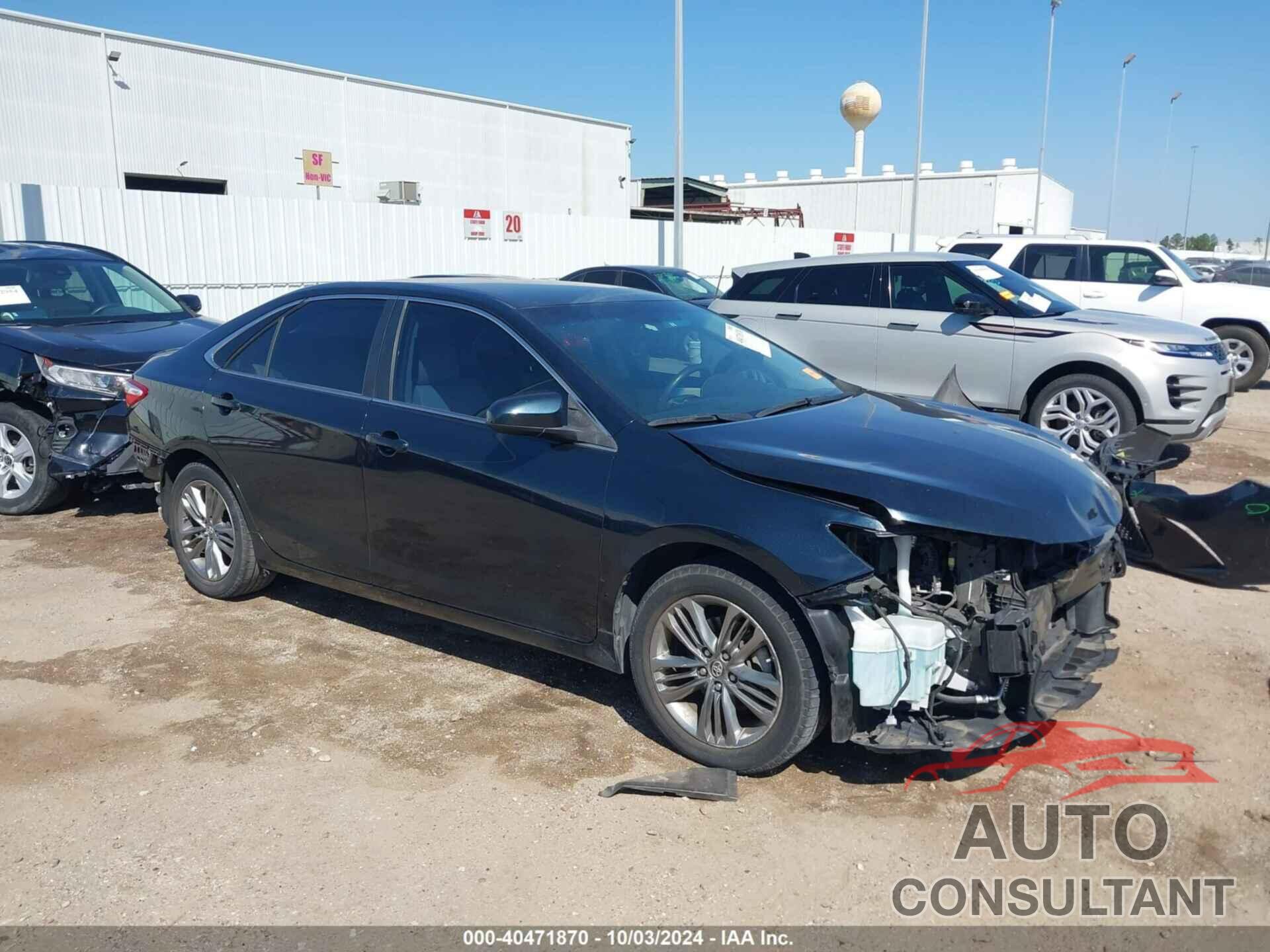 TOYOTA CAMRY 2017 - 4T1BF1FK2HU286696