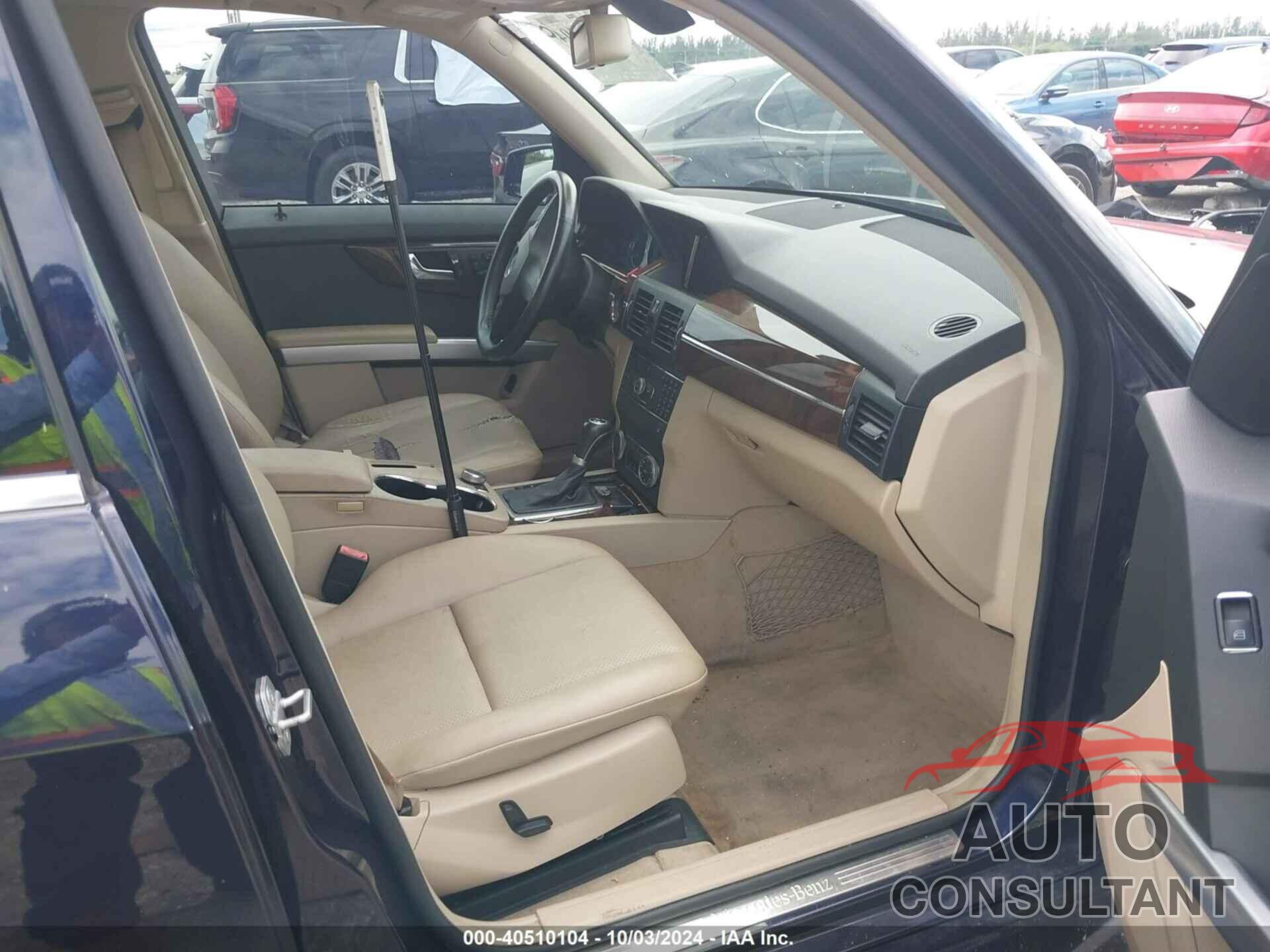 MERCEDES-BENZ GLK 350 2010 - WDCGG8HB3AF423078