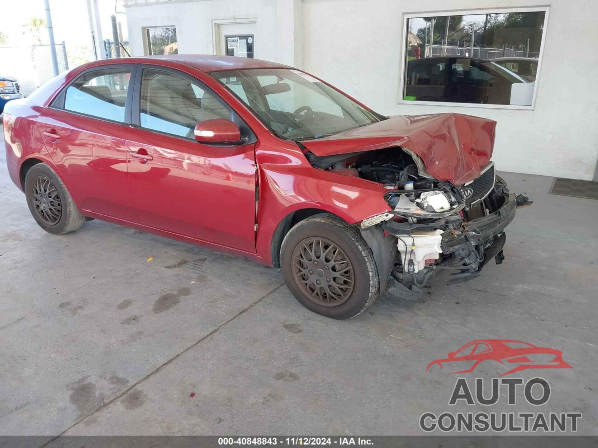 KIA FORTE 2010 - KNAFU4A2XA5056230