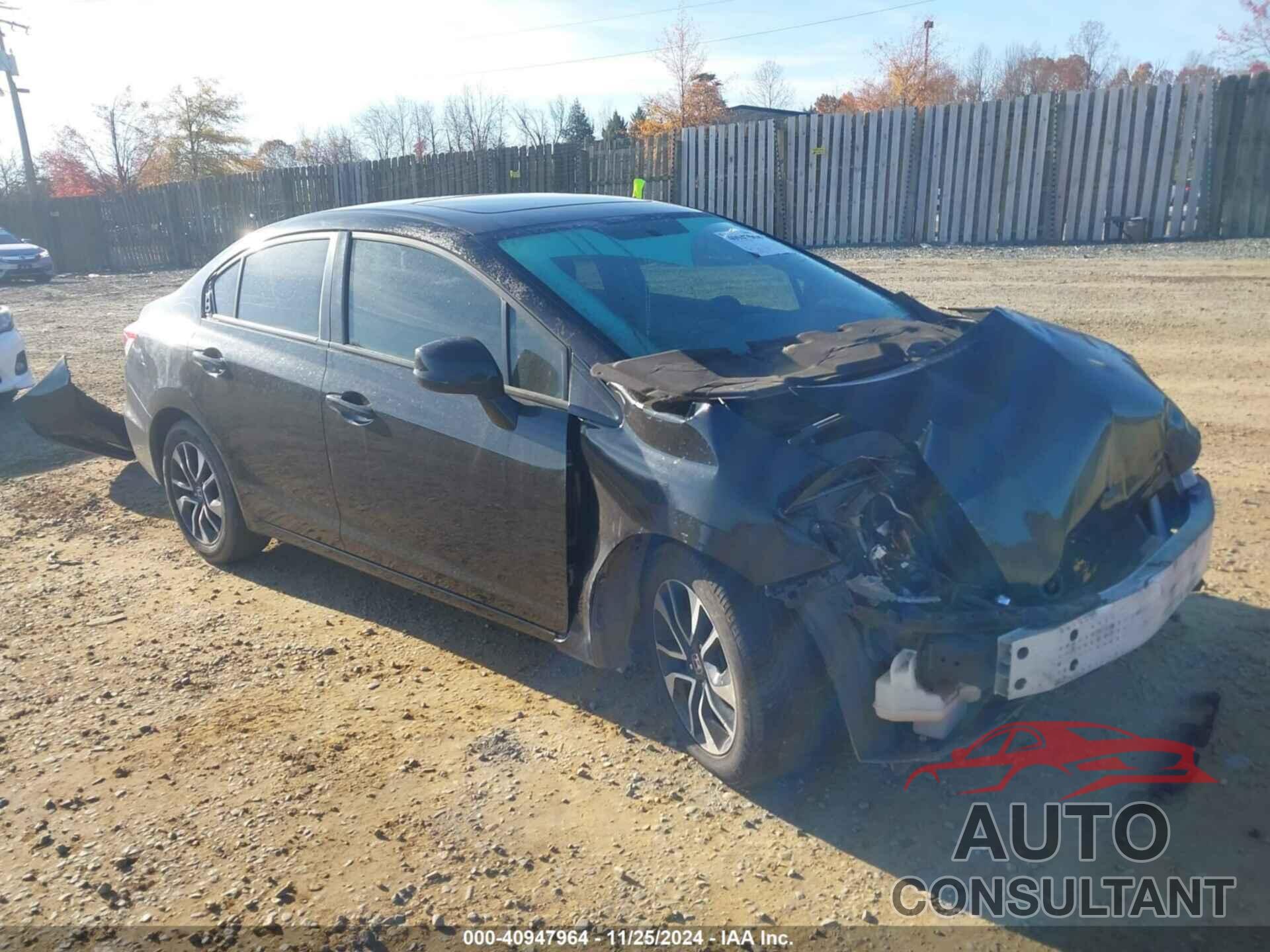 HONDA CIVIC 2013 - 19XFB2F84DE204519