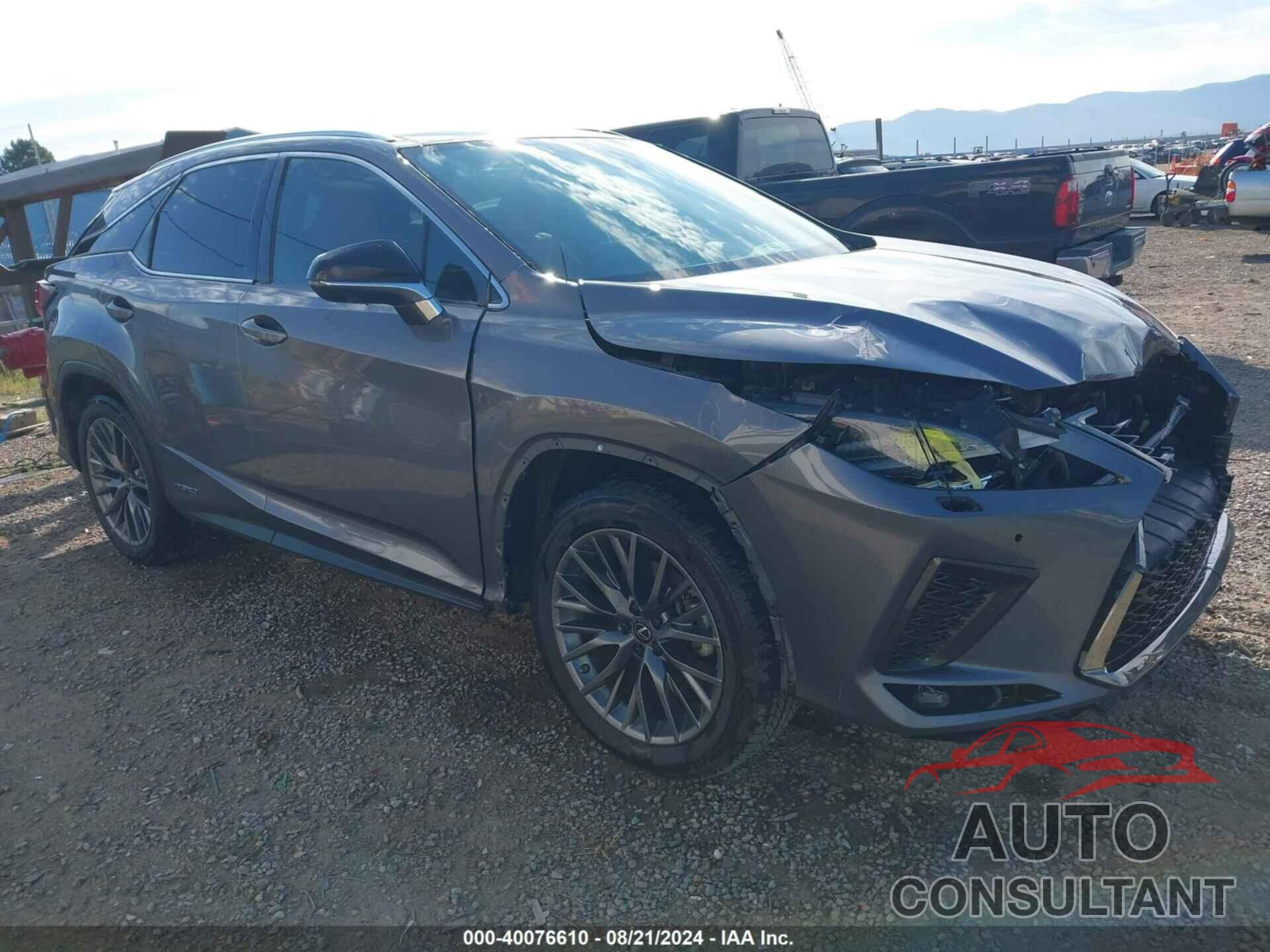 LEXUS RX 450H 2020 - 2T2YGMDA3LC054715