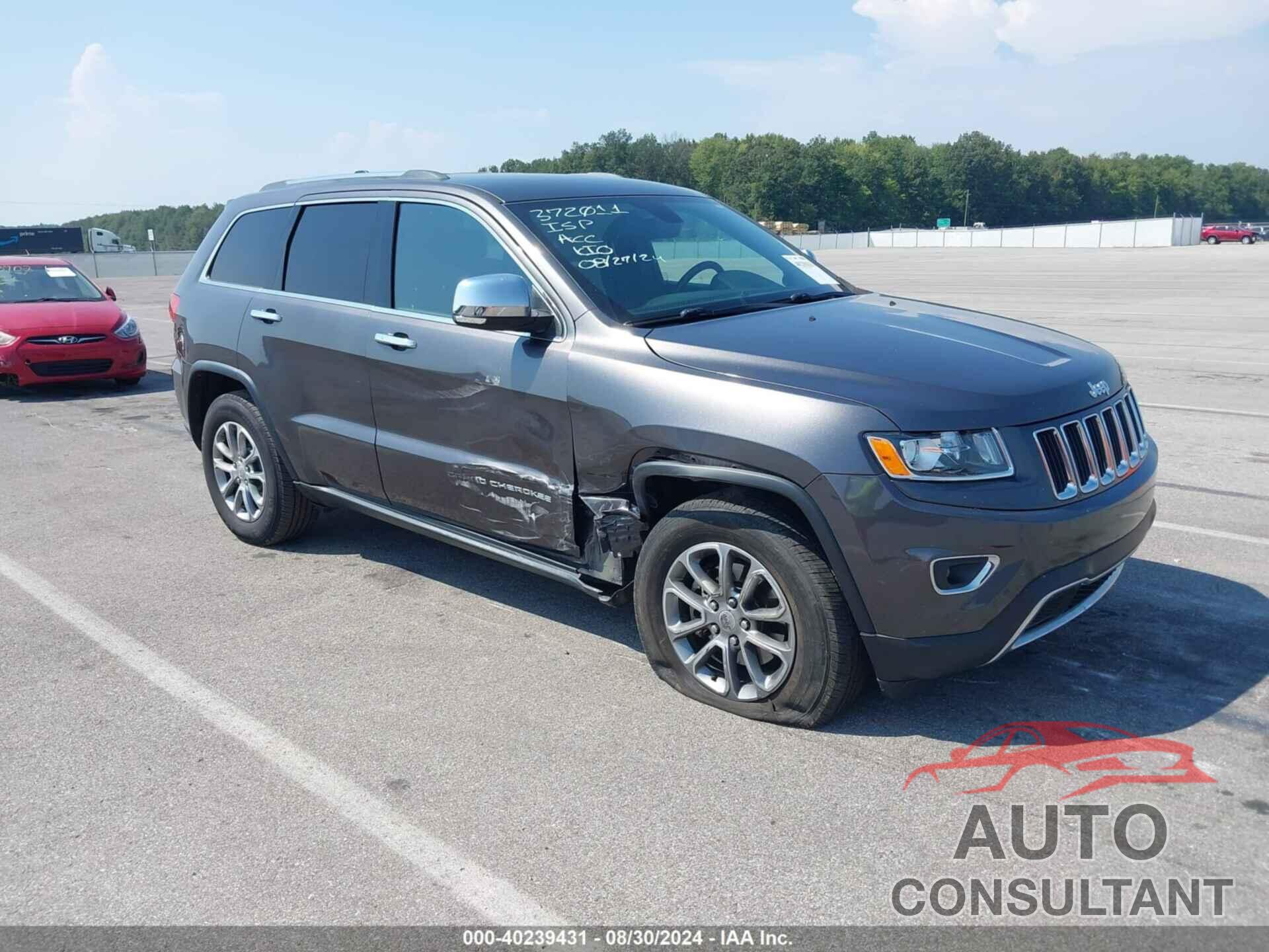 JEEP GRAND CHEROKEE 2016 - 1C4RJFBG7GC372011