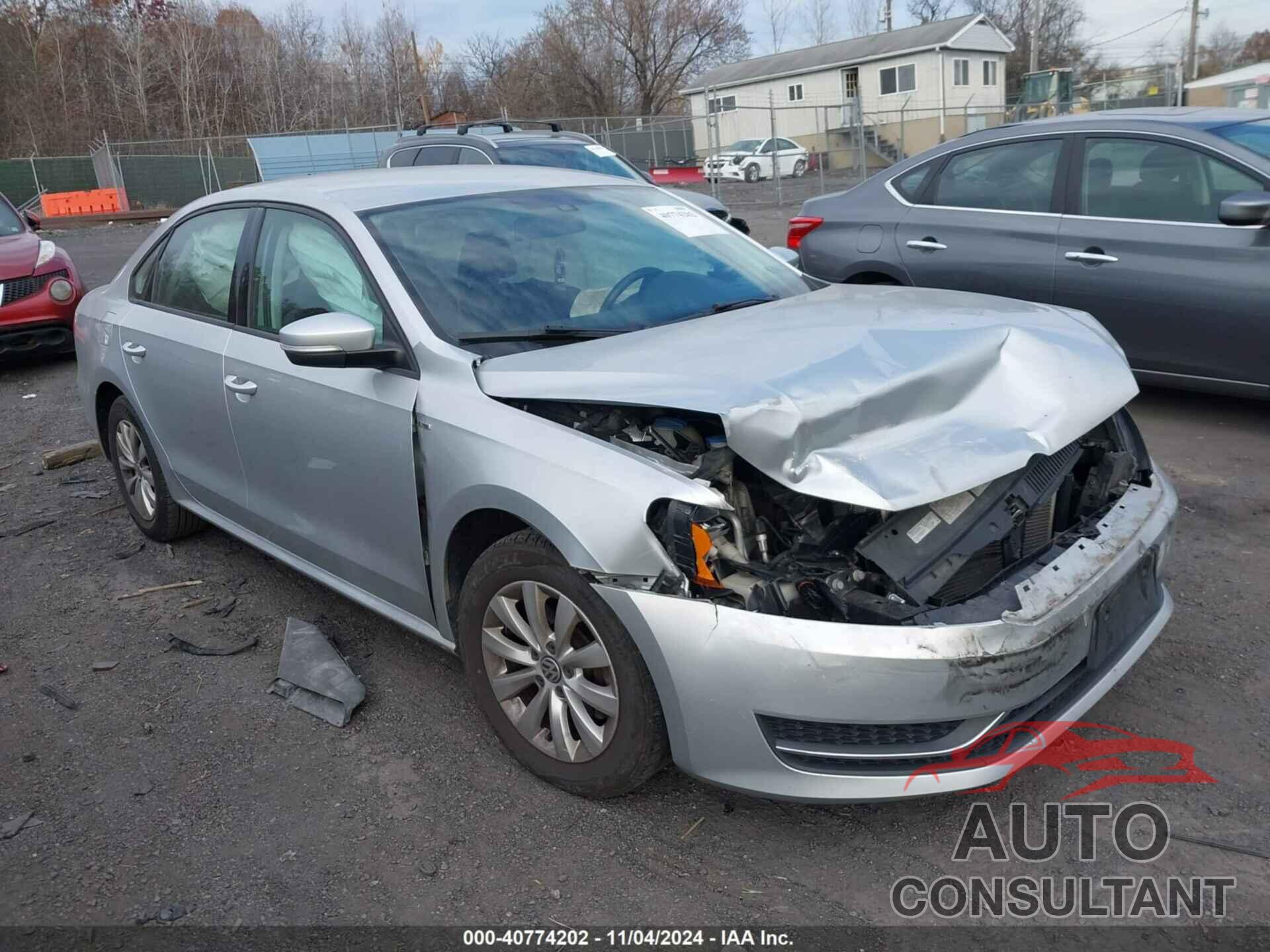 VOLKSWAGEN PASSAT 2015 - 1VWAT7A32FC044227