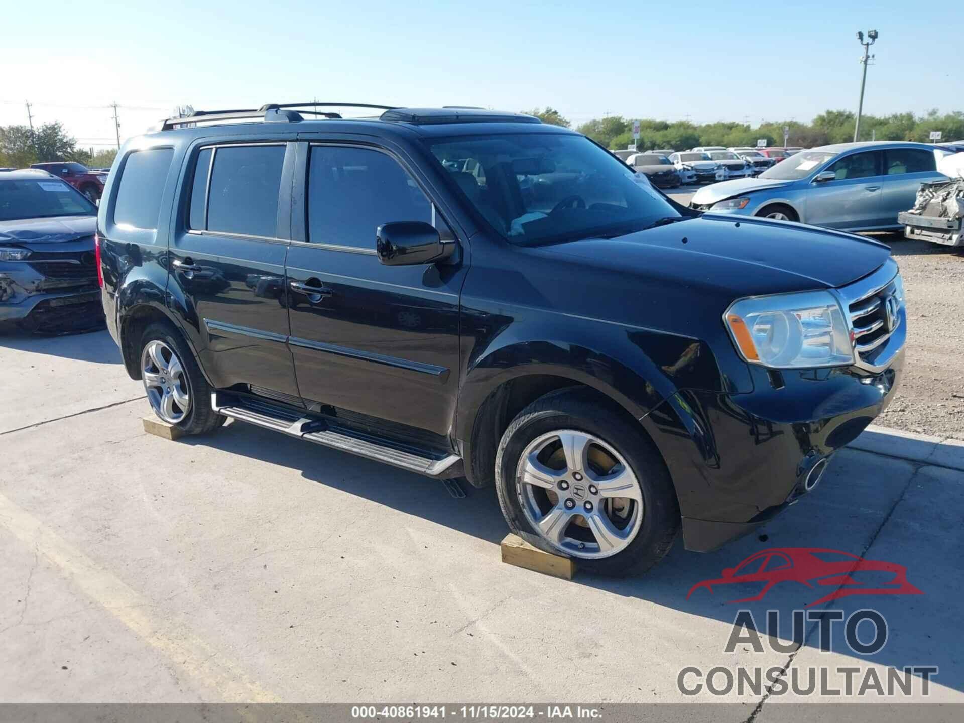 HONDA PILOT 2014 - 5FNYF3H51EB009852