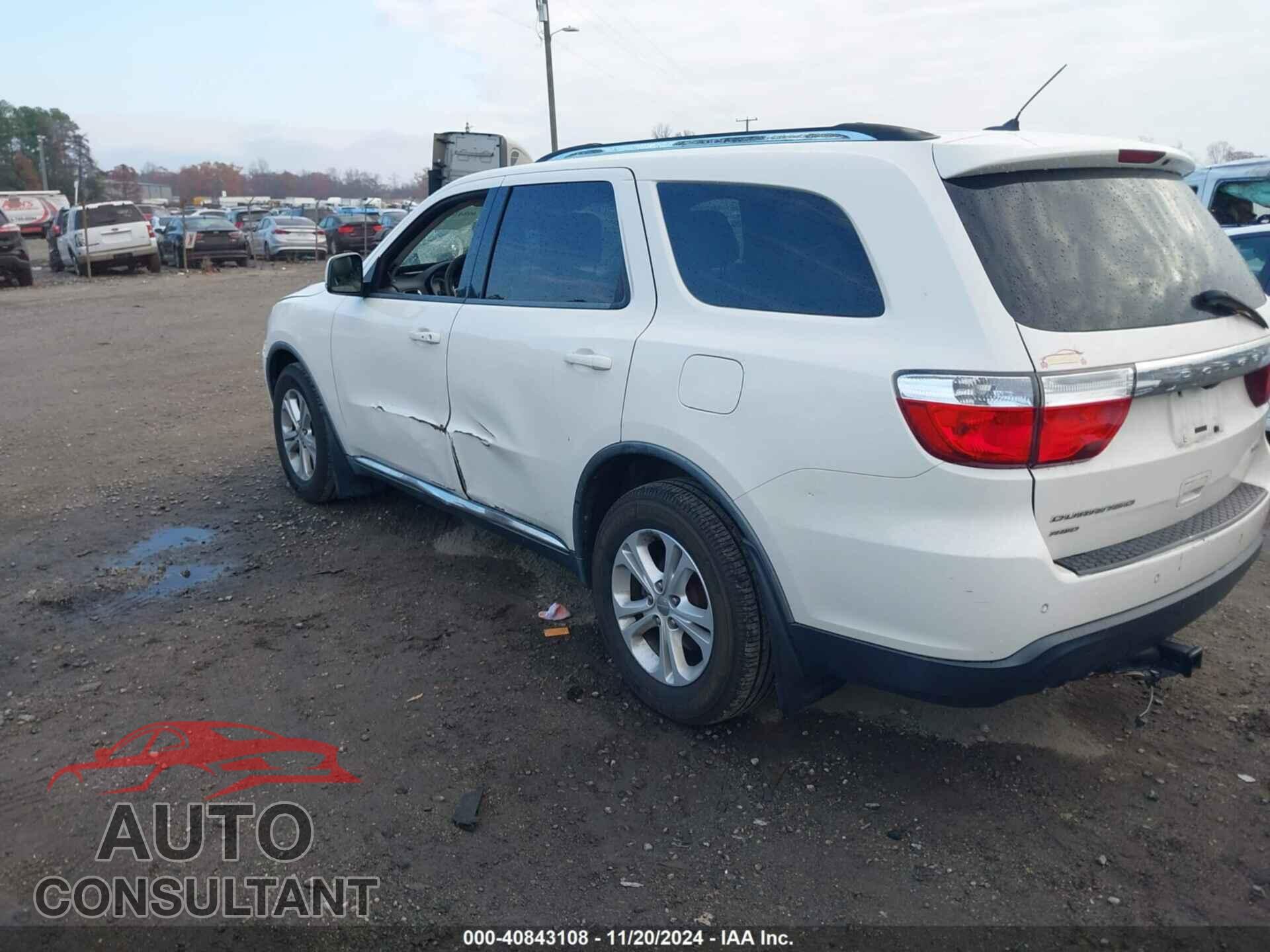 DODGE DURANGO 2011 - 1D4RE4GG9BC720629