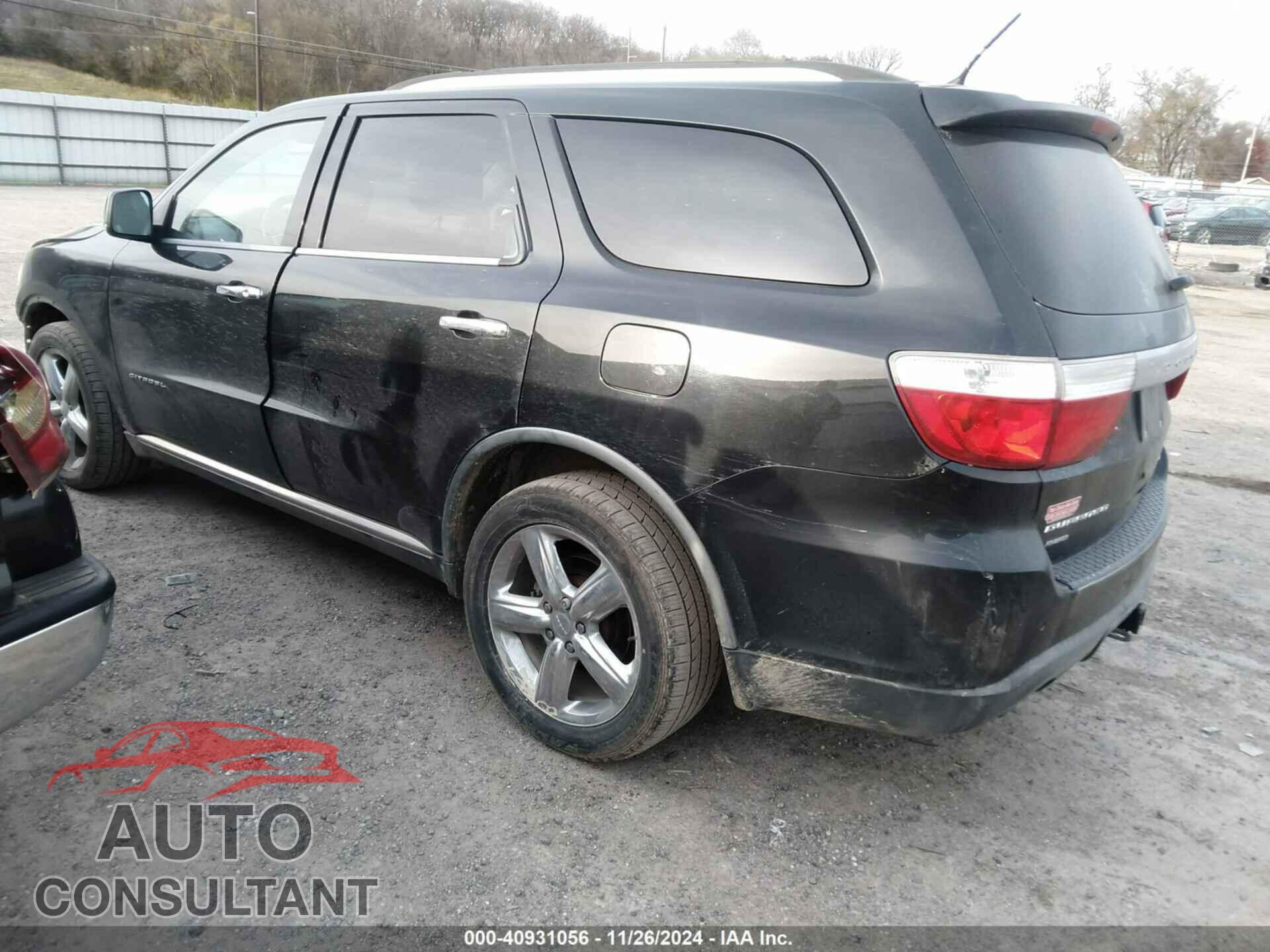 DODGE DURANGO 2012 - 1C4SDJET7CC205419
