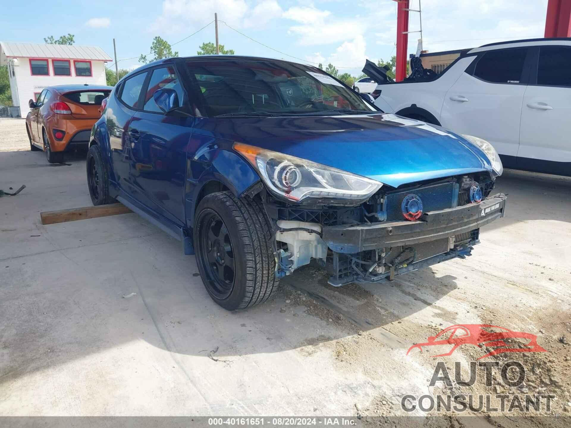 HYUNDAI VELOSTER 2016 - KMHTC6AE1GU303773