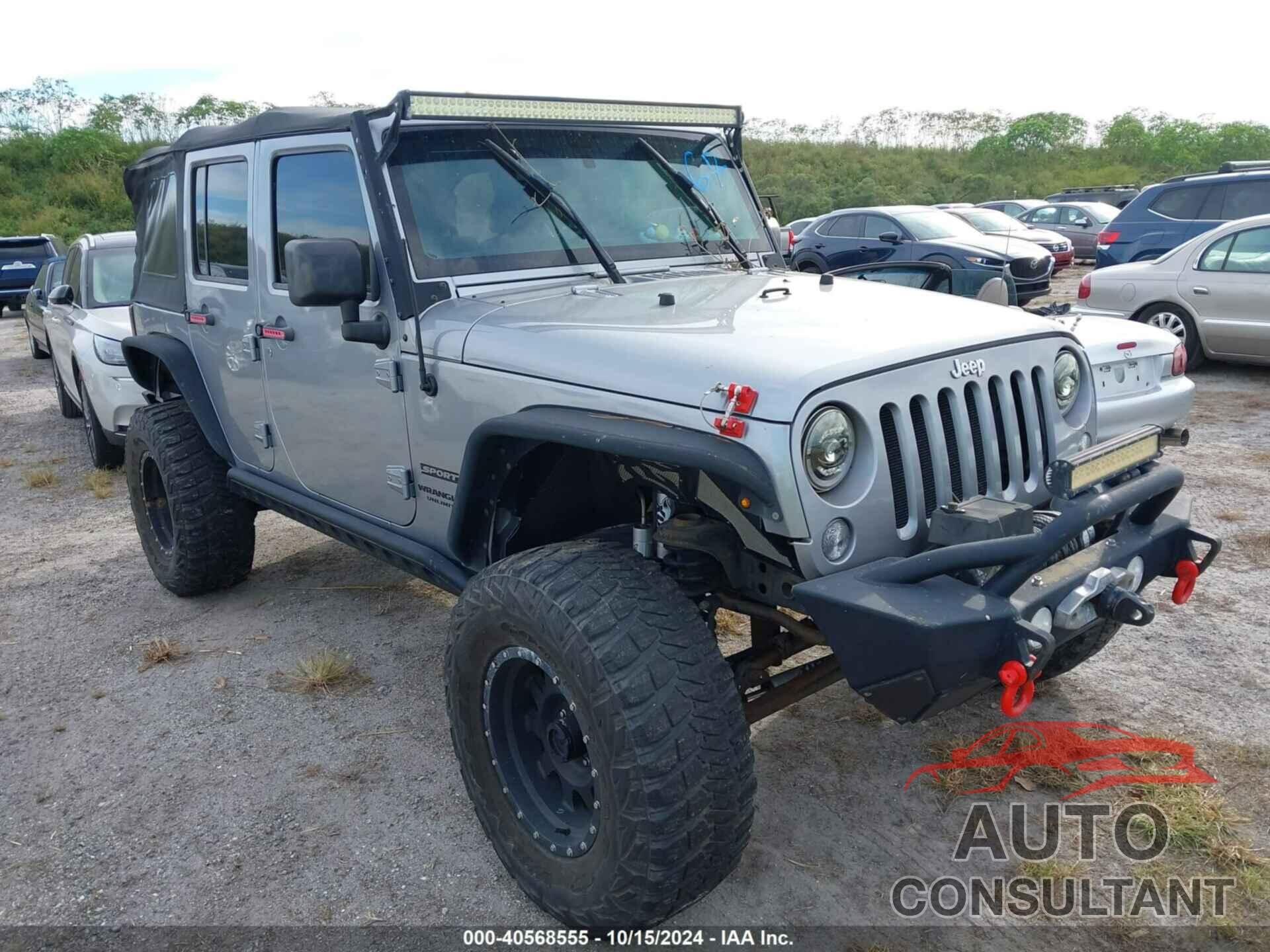 JEEP WRANGLER UNLIMITED 2015 - 1C4BJWDG7FL608458