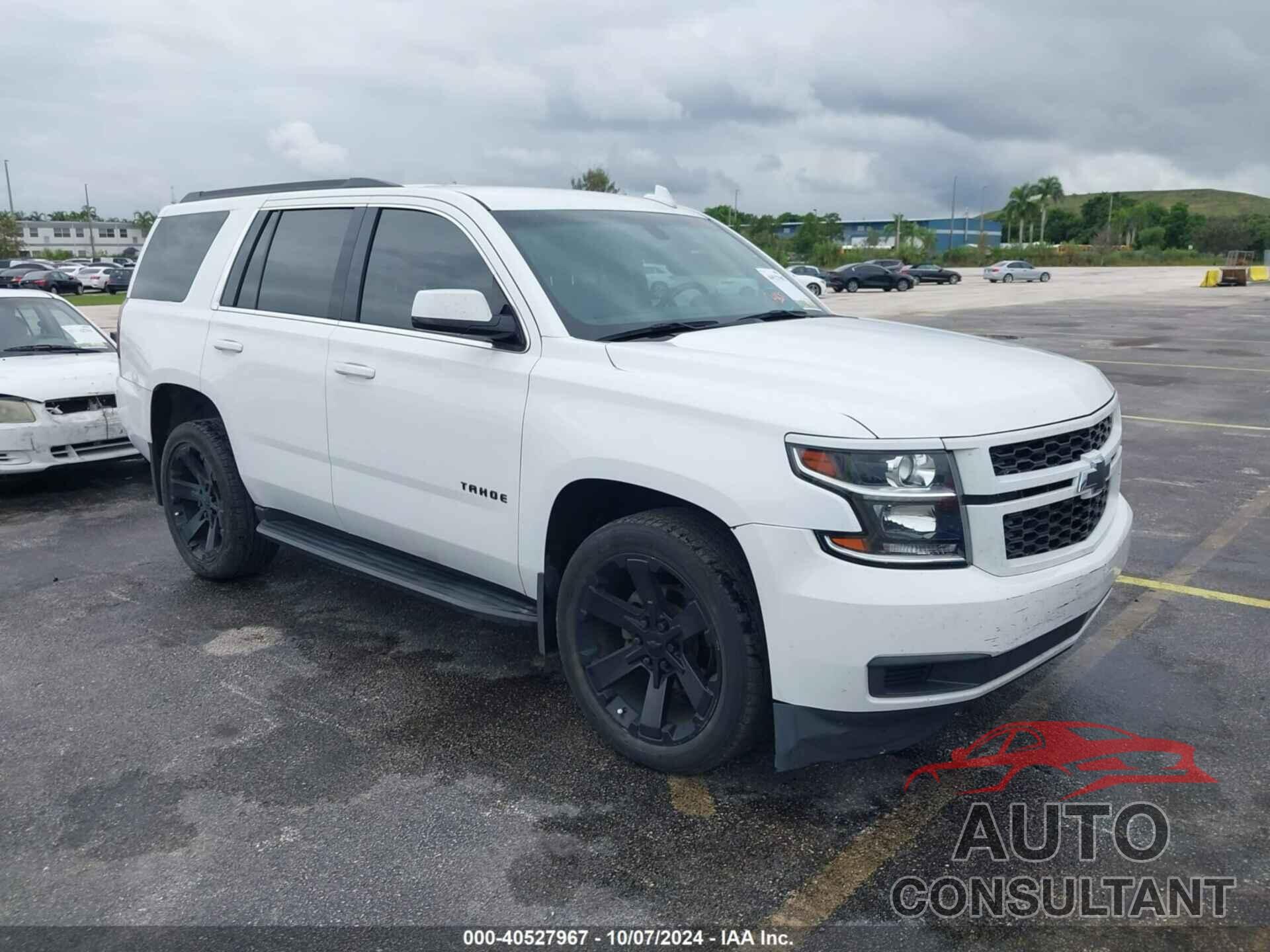 CHEVROLET TAHOE 2019 - 1GNSCAKC1KR119209