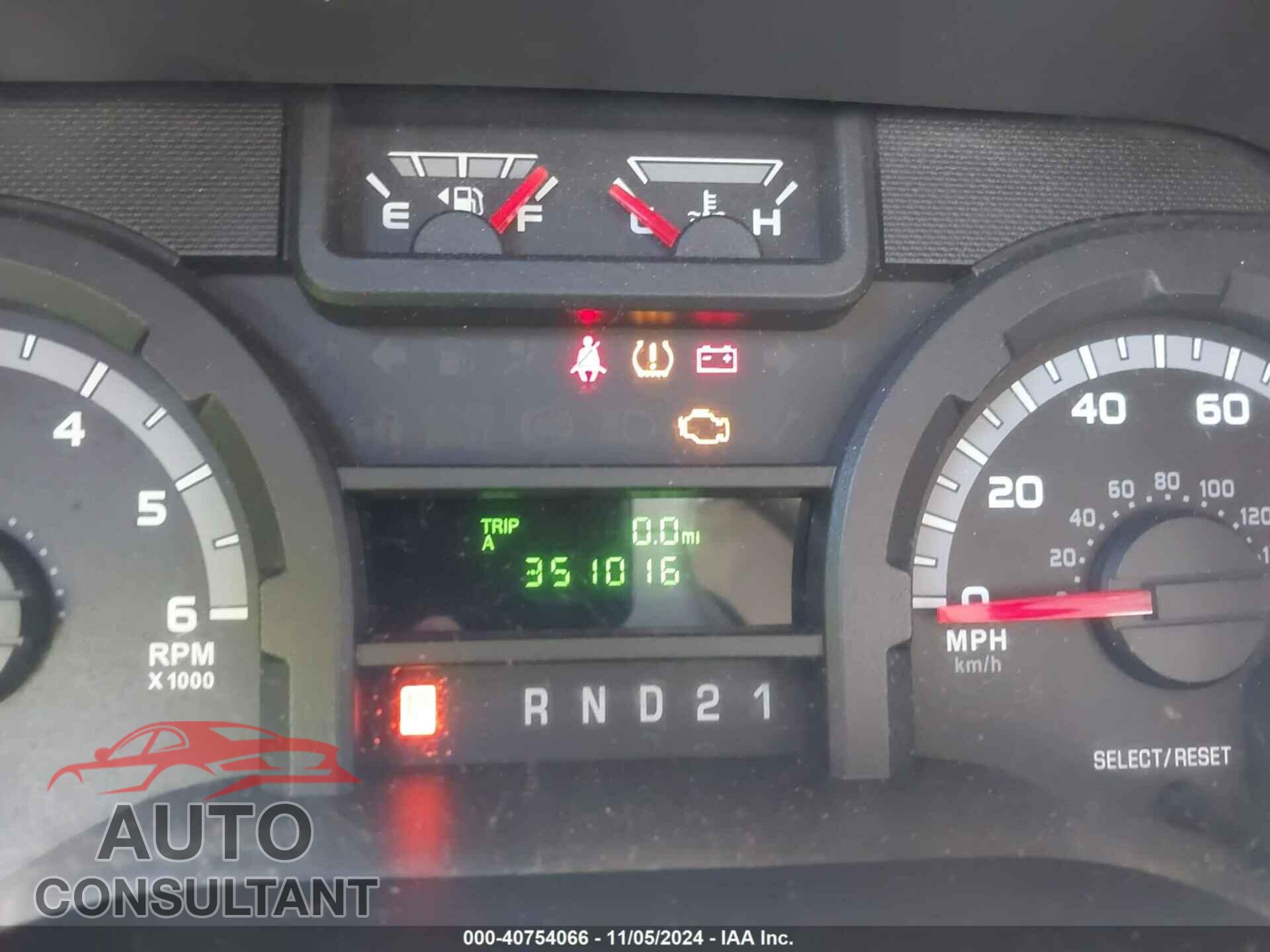 FORD E-150 2010 - 1FTNE1EW1ADA04093