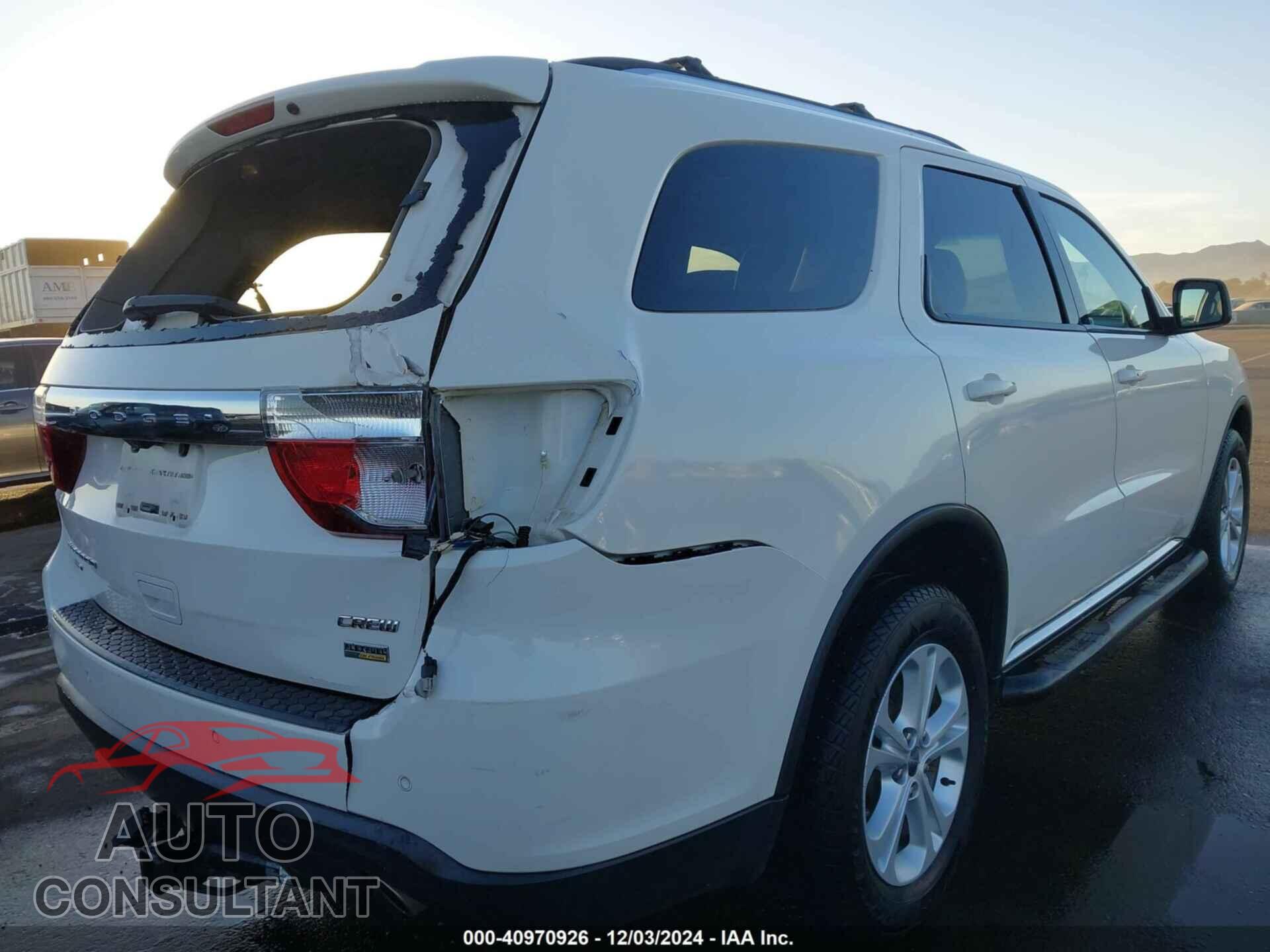 DODGE DURANGO 2012 - 1C4RDJDG2CC358602