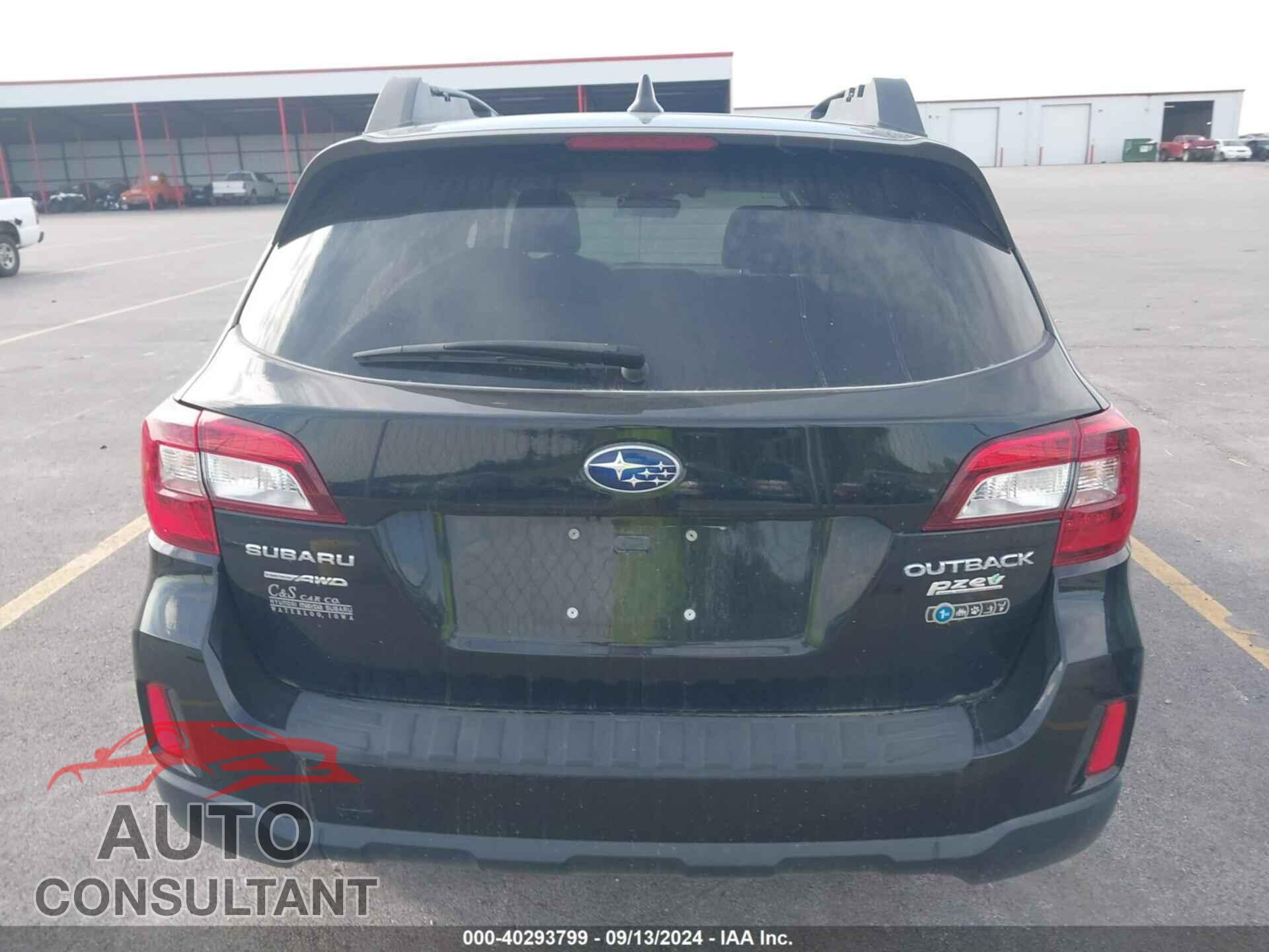 SUBARU OUTBACK 2017 - 4S4BSAFC2H3354036