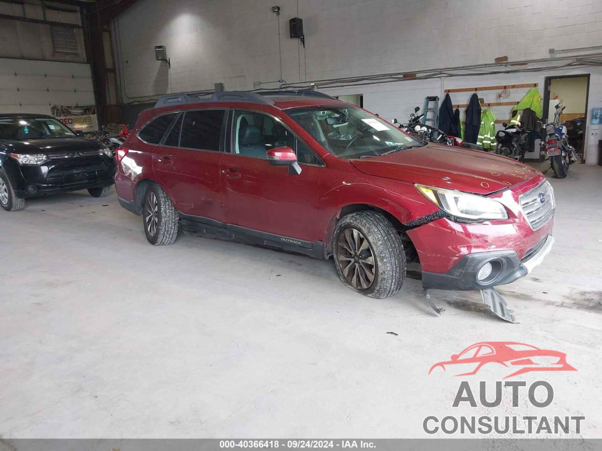 SUBARU OUTBACK 2017 - 4S4BSANC1H3277872