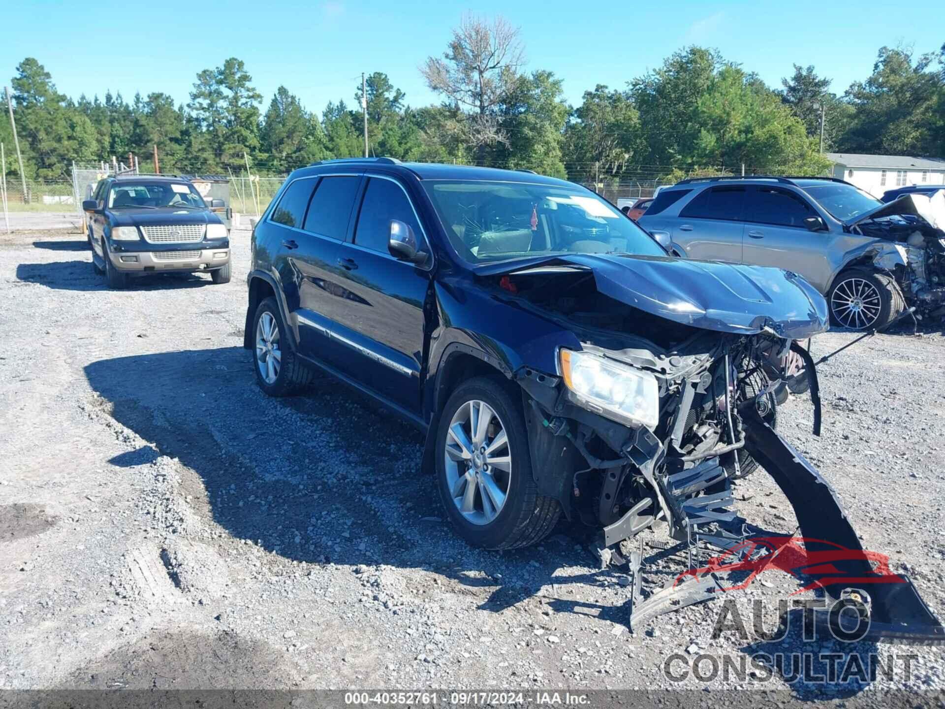 JEEP GRAND CHEROKEE 2012 - 1C4RJEAG1CC293052