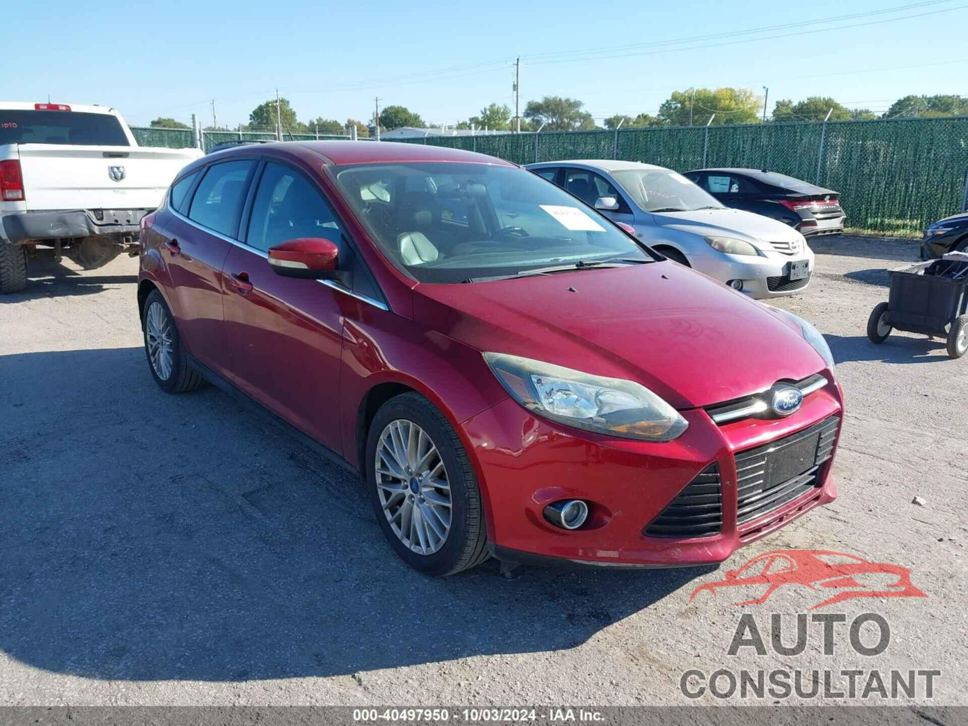 FORD FOCUS 2013 - 1FADP3N25DL234606