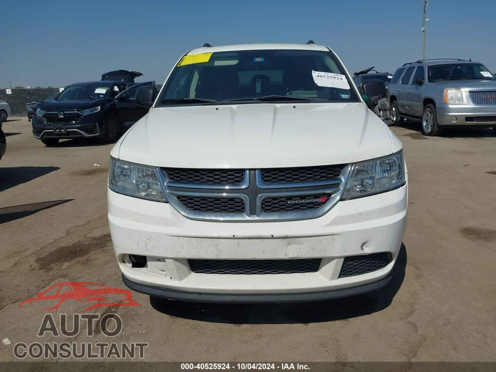 DODGE JOURNEY 2017 - 3C4PDCAB4HT710117