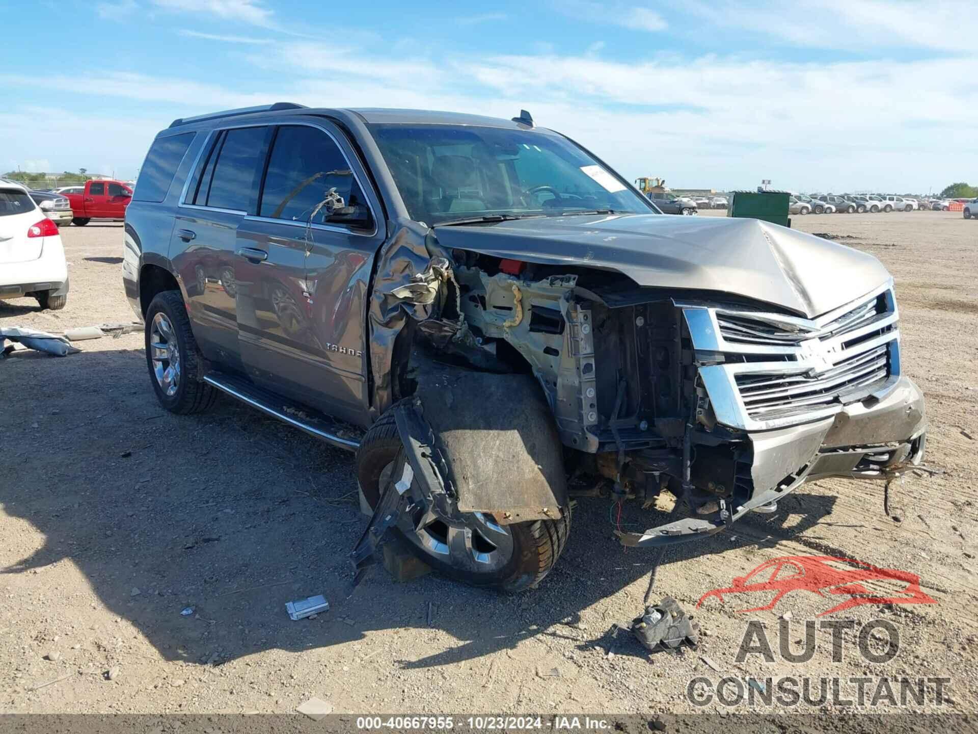 CHEVROLET TAHOE 2017 - 1GNSKCKC2HR378234