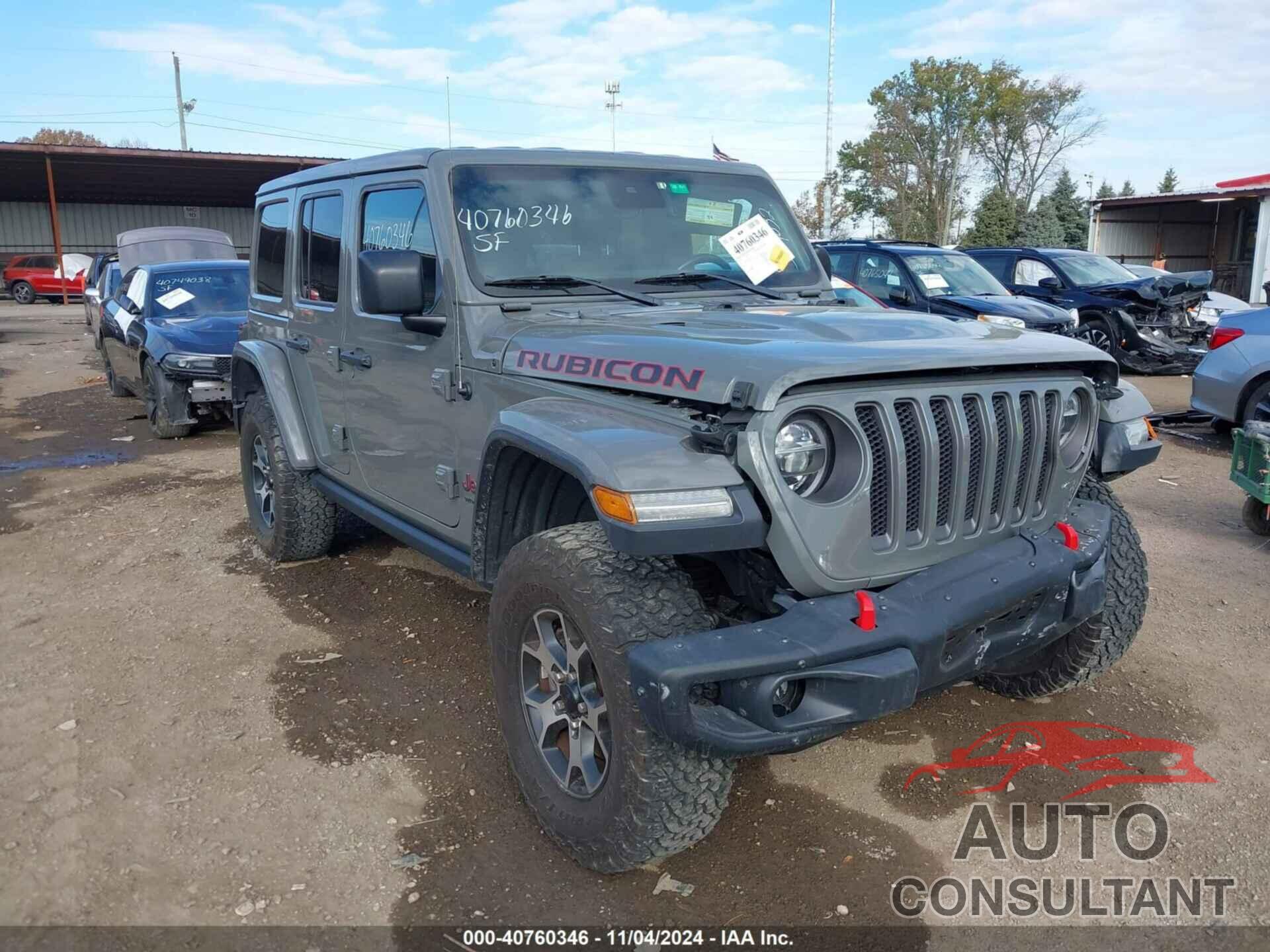 JEEP WRANGLER UNLIMITED 2020 - 1C4HJXFN7LW329632