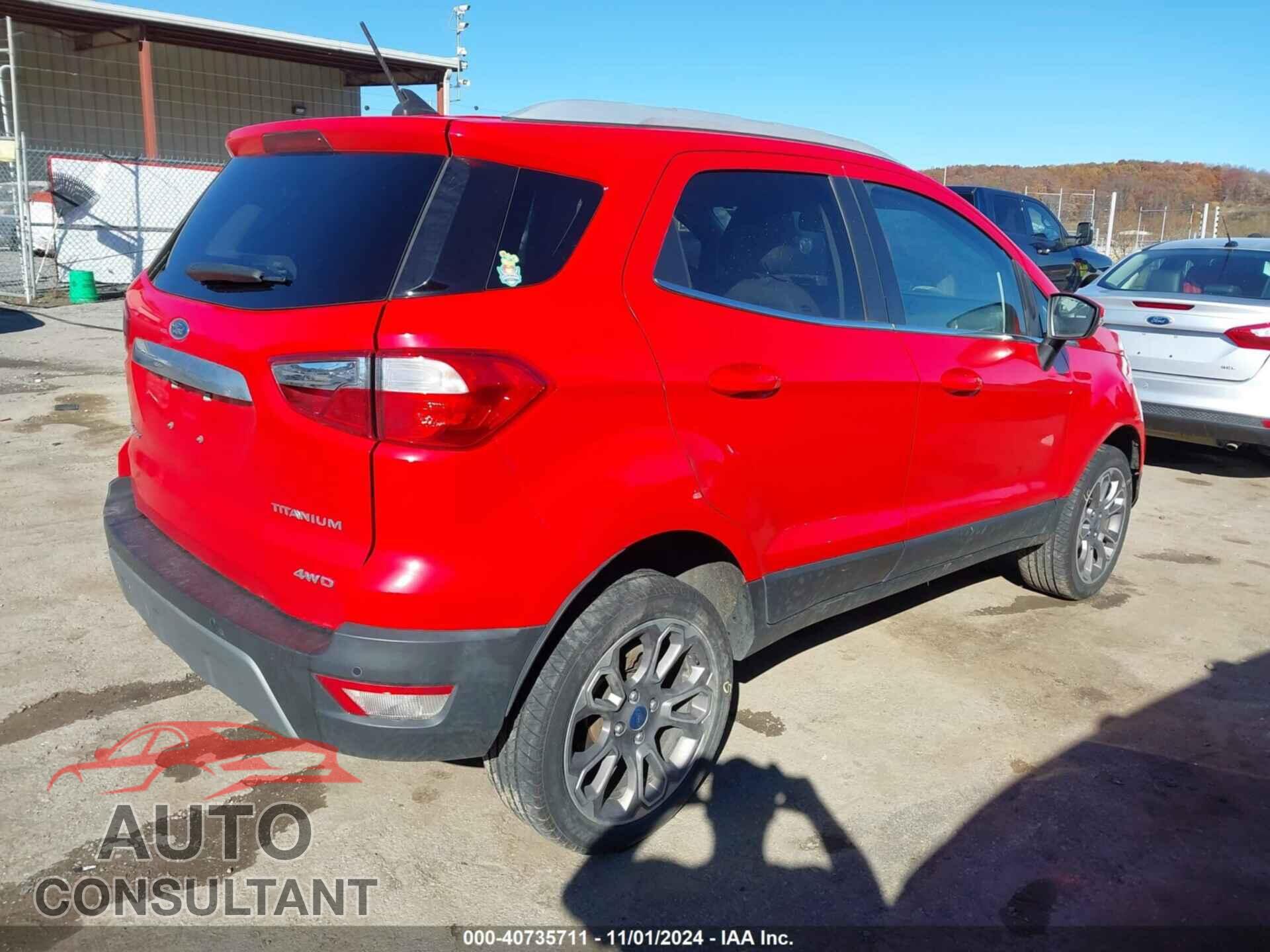 FORD ECOSPORT 2019 - MAJ6S3KL7KC306861