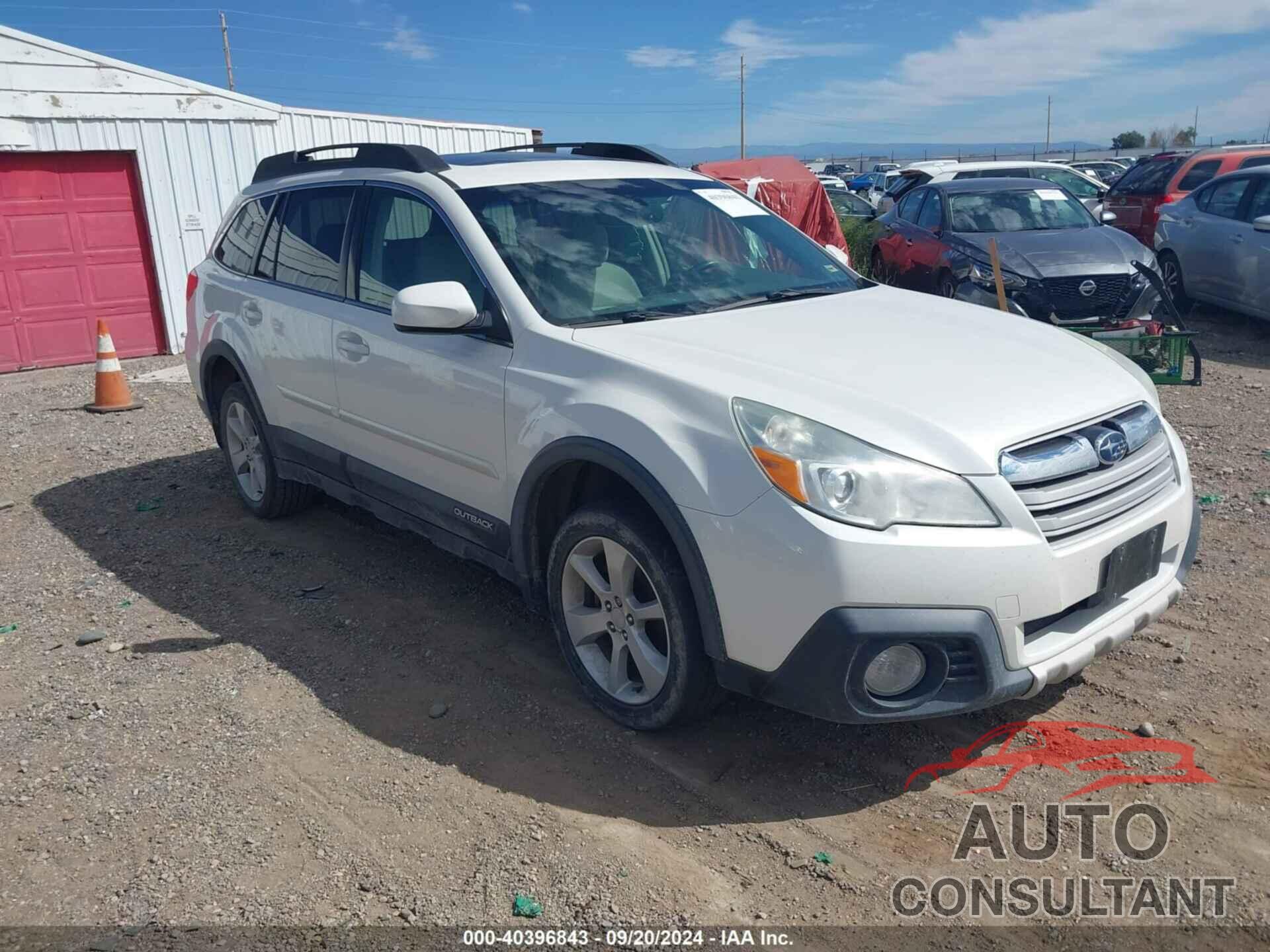 SUBARU OUTBACK 2014 - 4S4BRBDC1E3276333