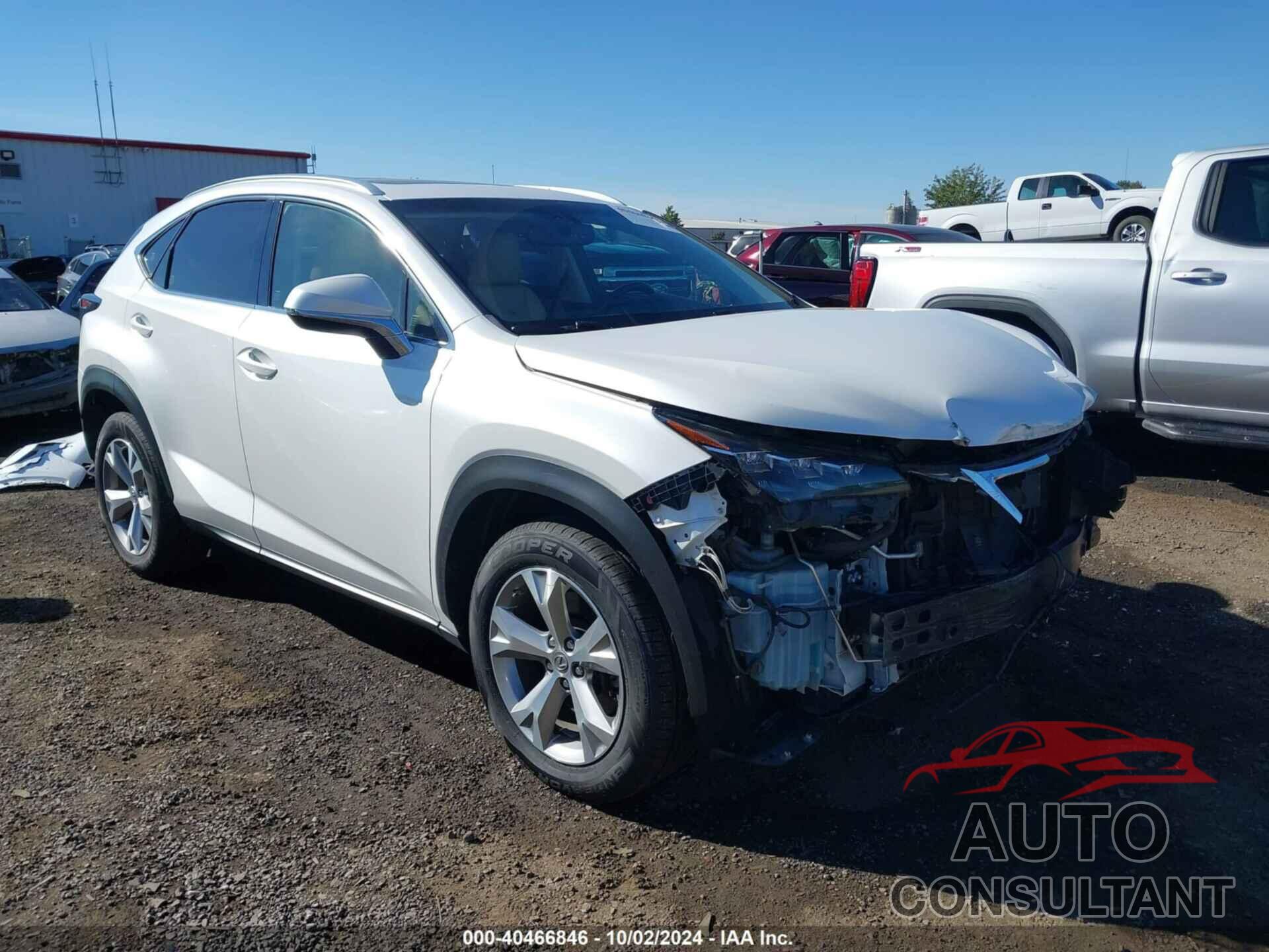 LEXUS NX 200T 2017 - JTJBARBZ6H2098230