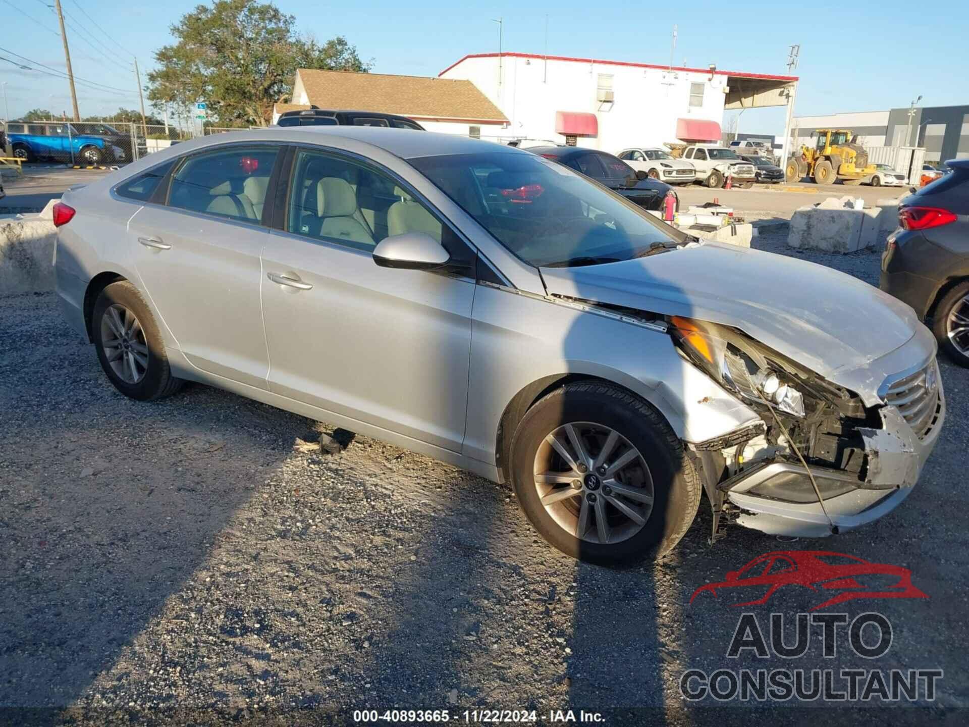 HYUNDAI SONATA 2016 - 5NPE24AF5GH282465