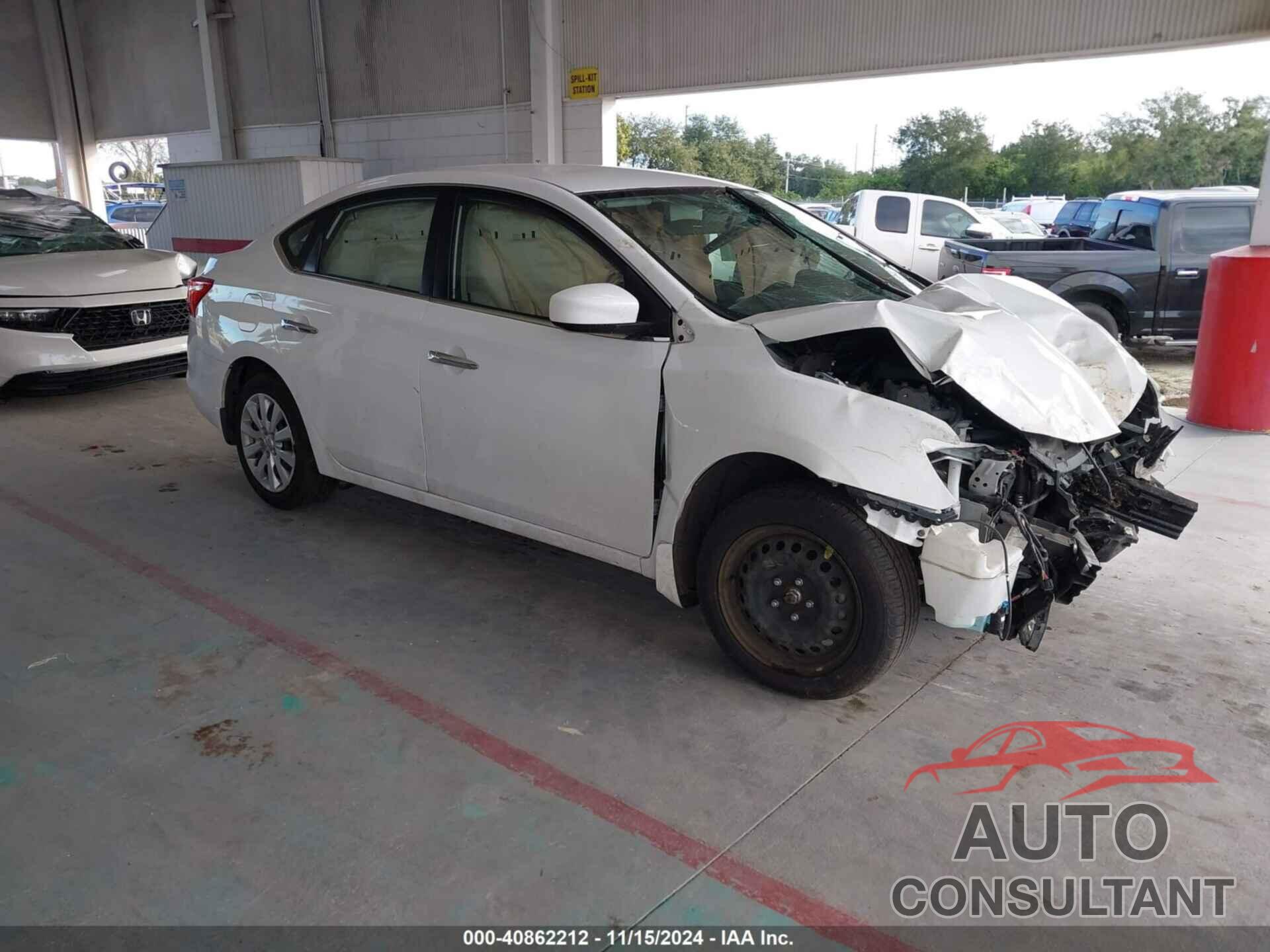 NISSAN SENTRA 2019 - 3N1AB7AP3KY220330
