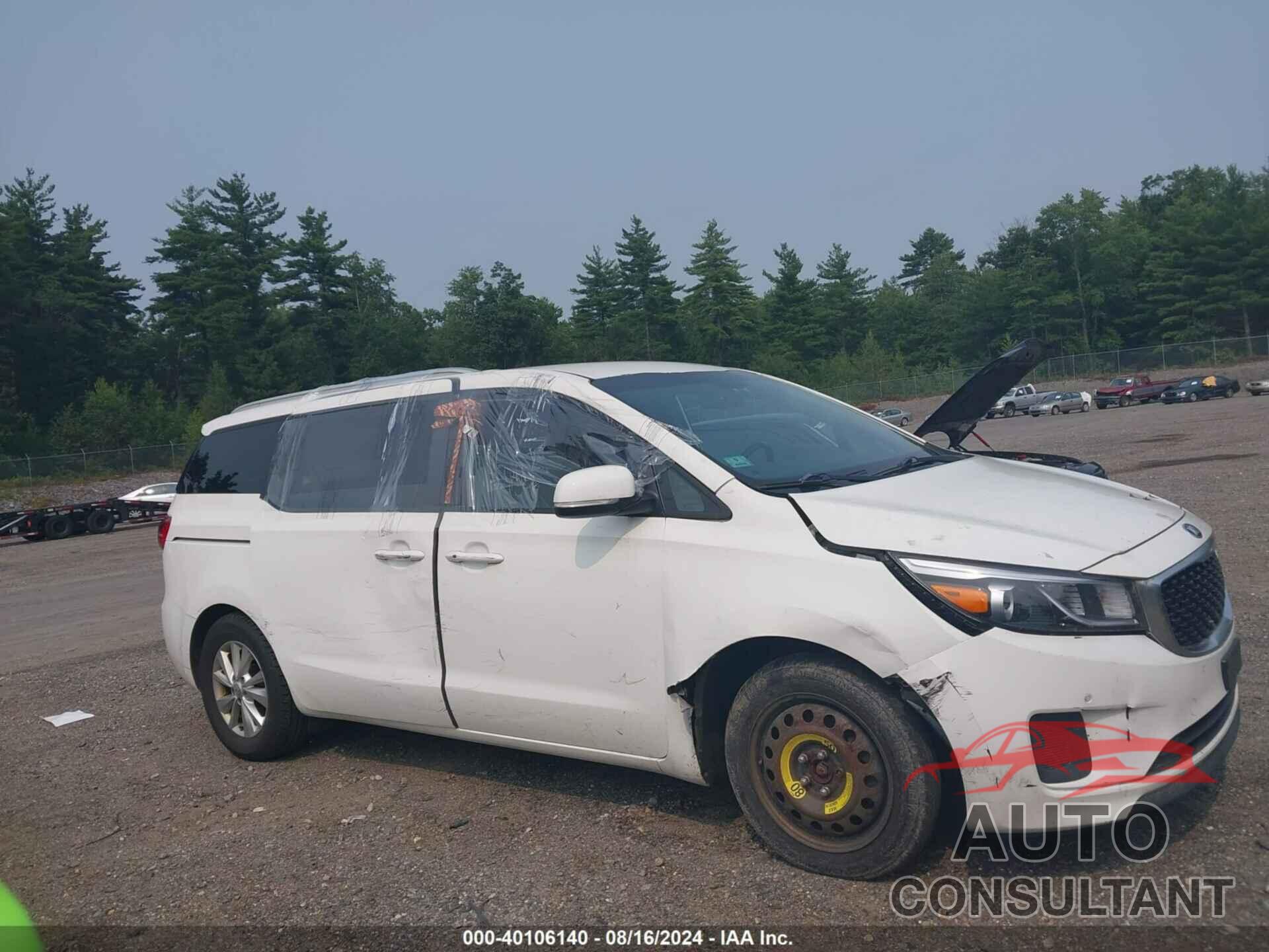 KIA SEDONA 2017 - KNDMB5C11H6239465