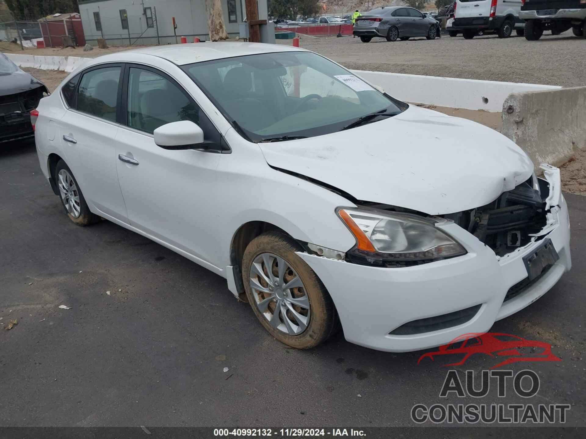 NISSAN SENTRA 2013 - 3N1AB7AP2DL677355