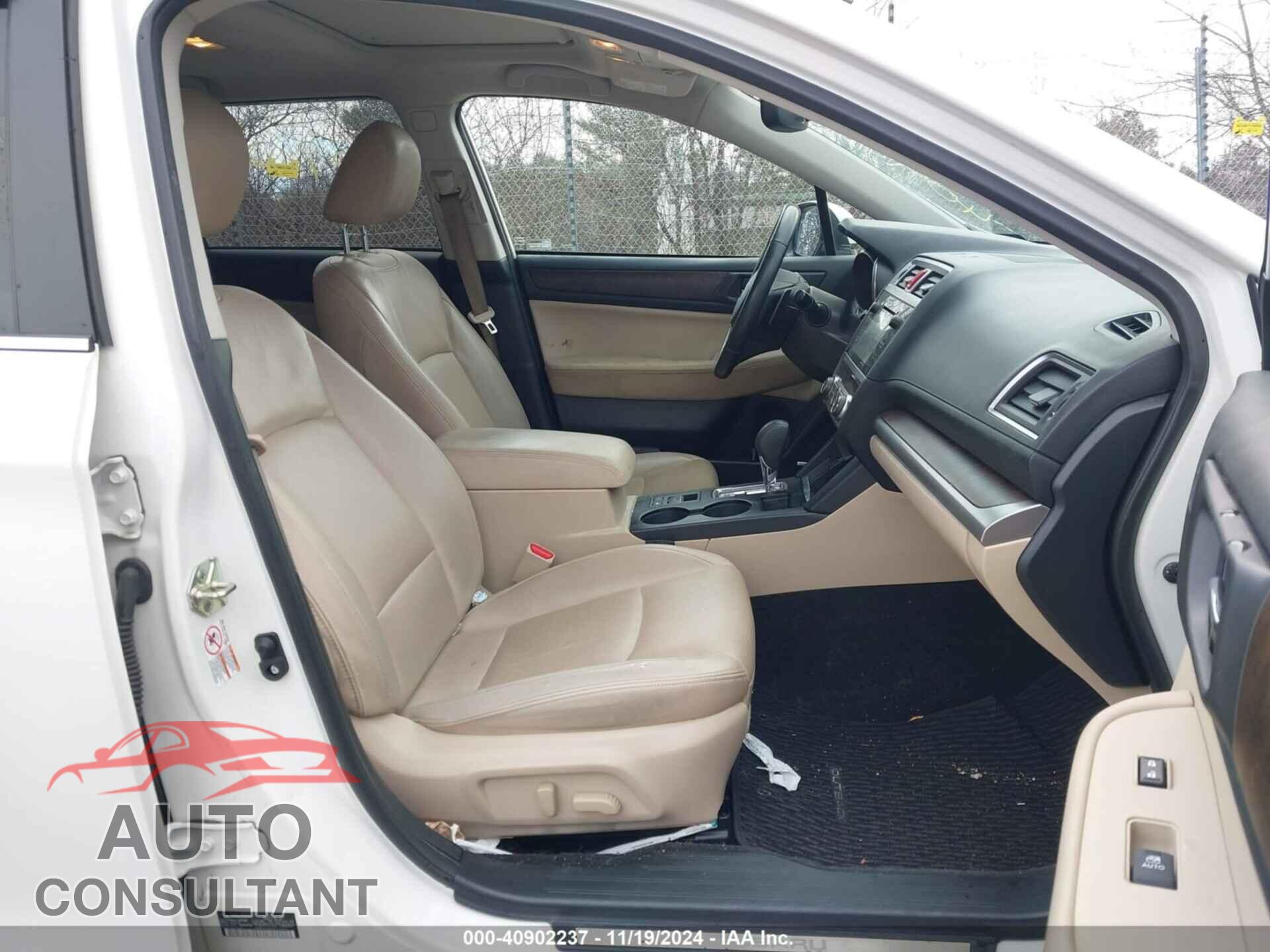 SUBARU OUTBACK 2015 - 4S4BSBLC3F3252896