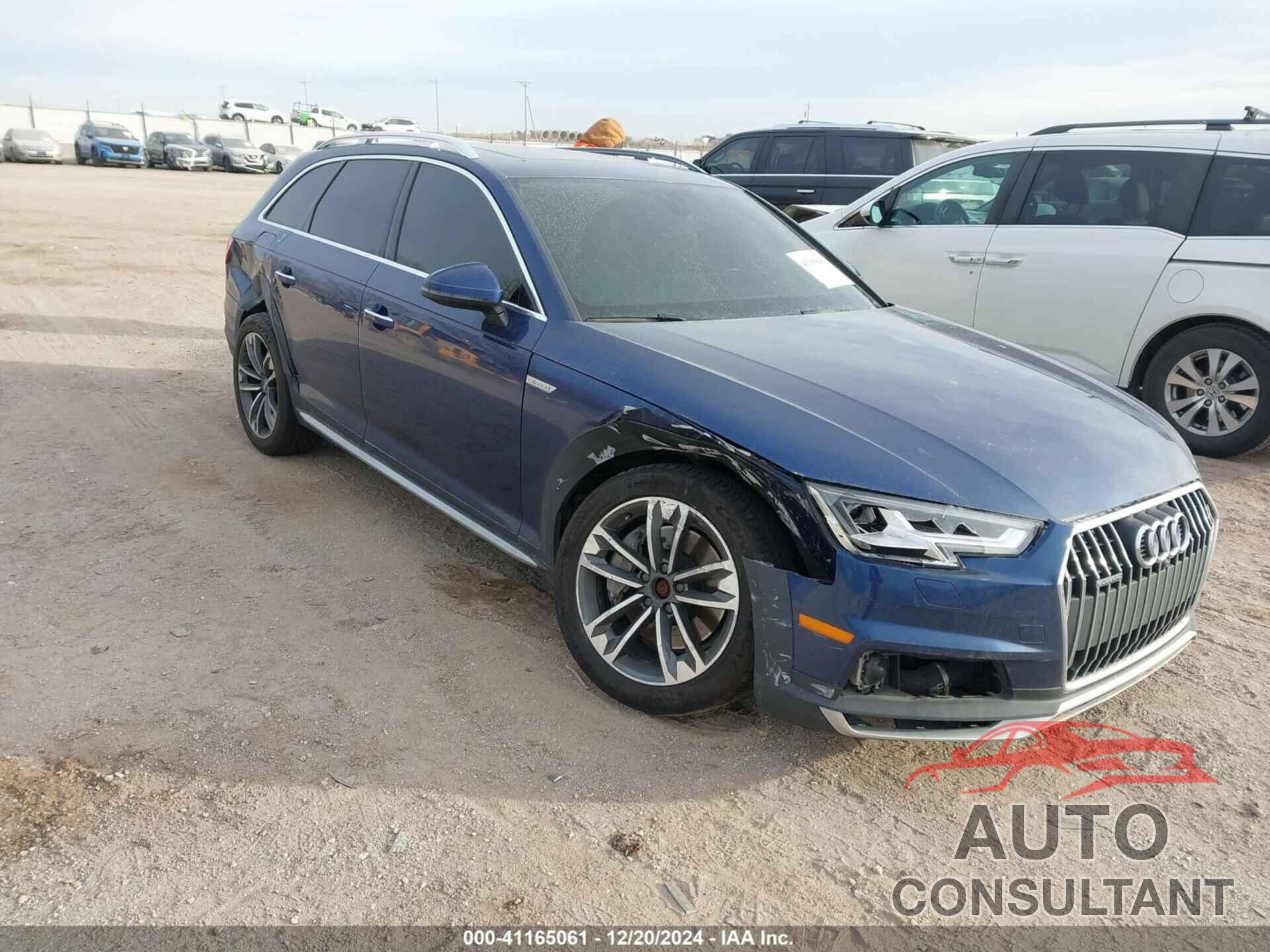 AUDI A4 ALLROAD 2017 - WA19NBF49HA103397