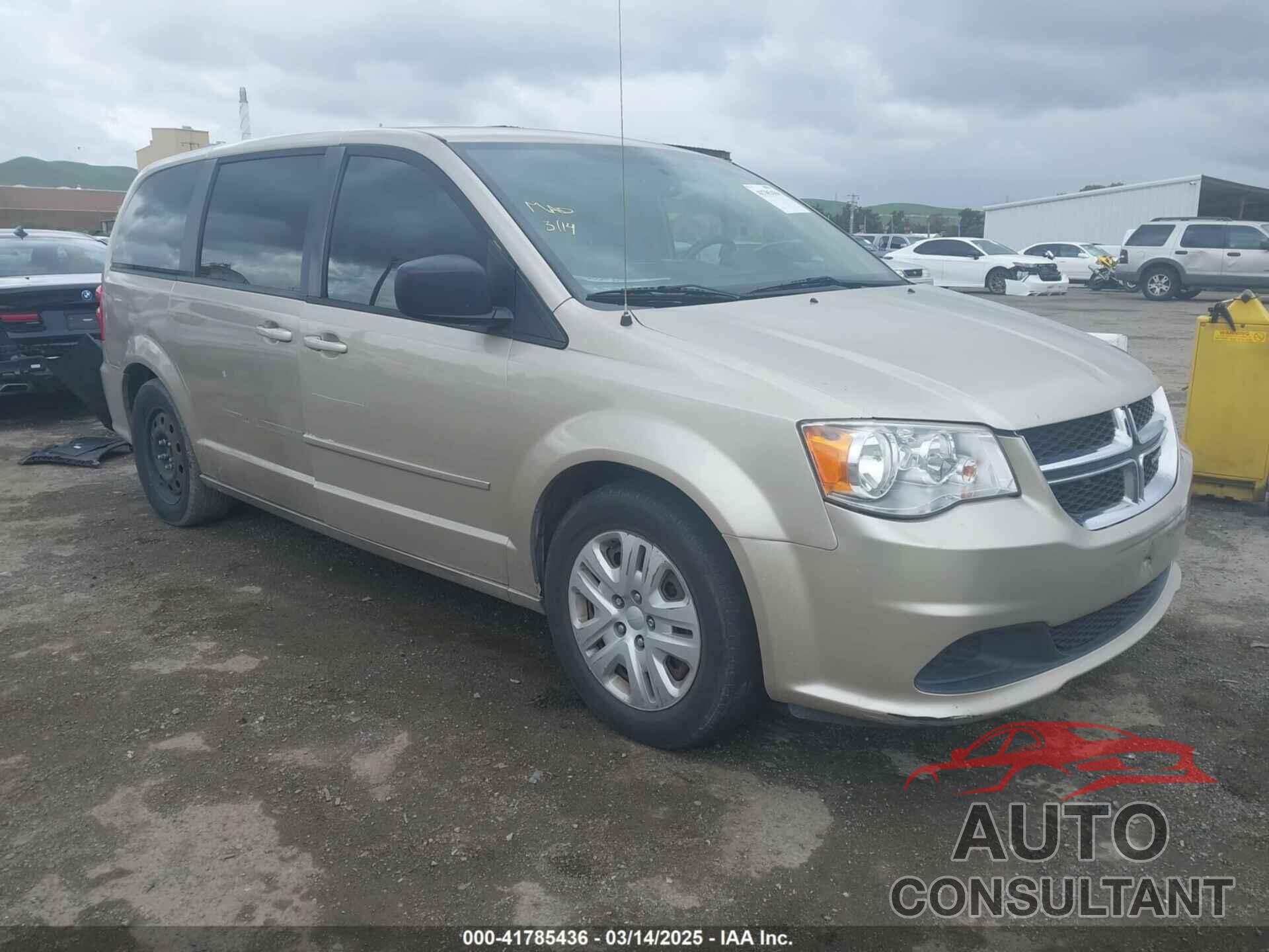 DODGE GRAND CARAVAN 2016 - 2C4RDGBG6GR195469