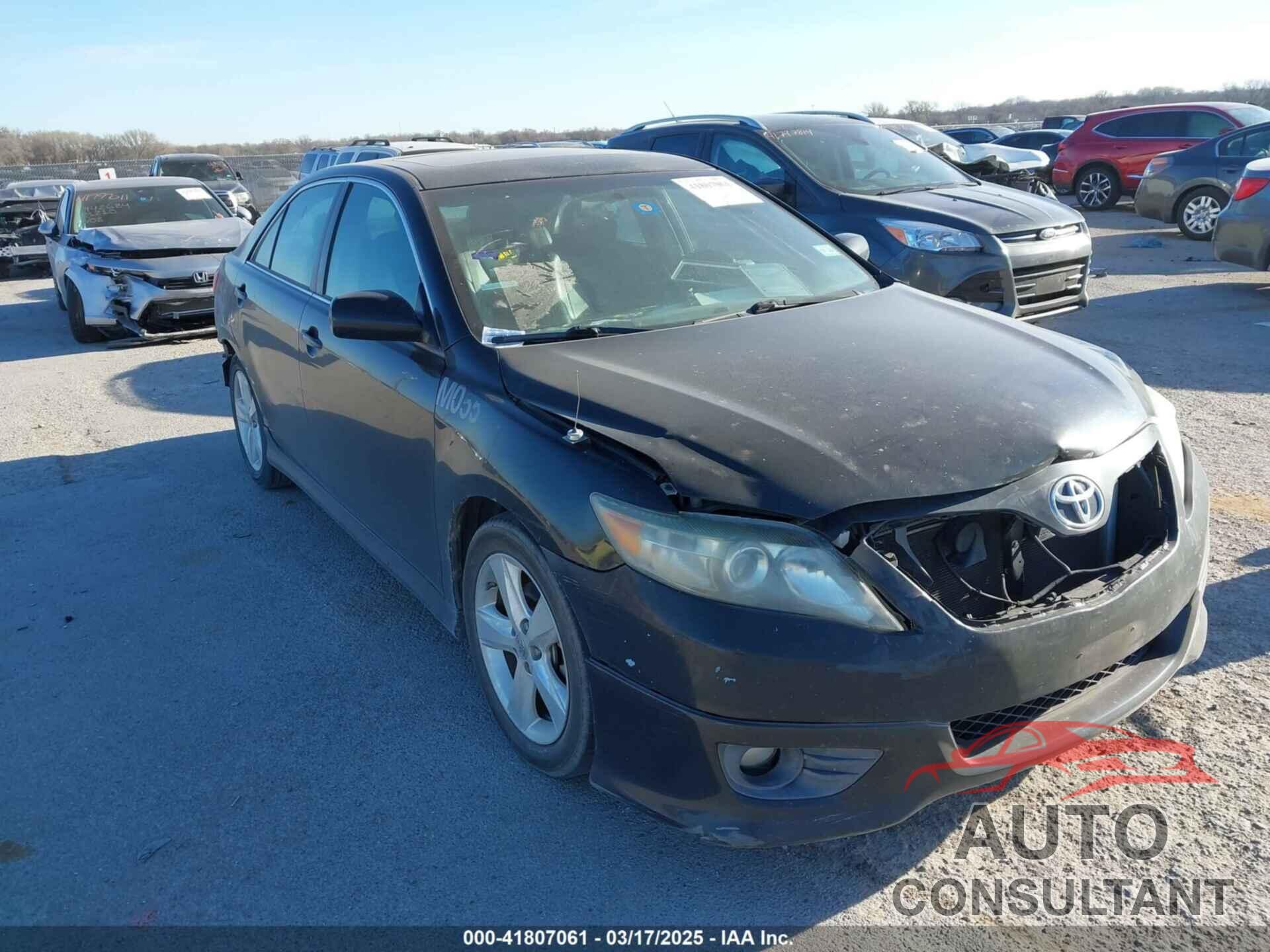 TOYOTA CAMRY 2011 - 4T1BF3EK8BU730278