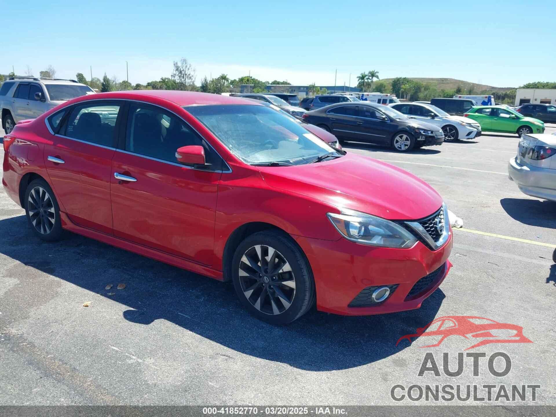 NISSAN SENTRA 2017 - 3N1AB7AP2HY258740