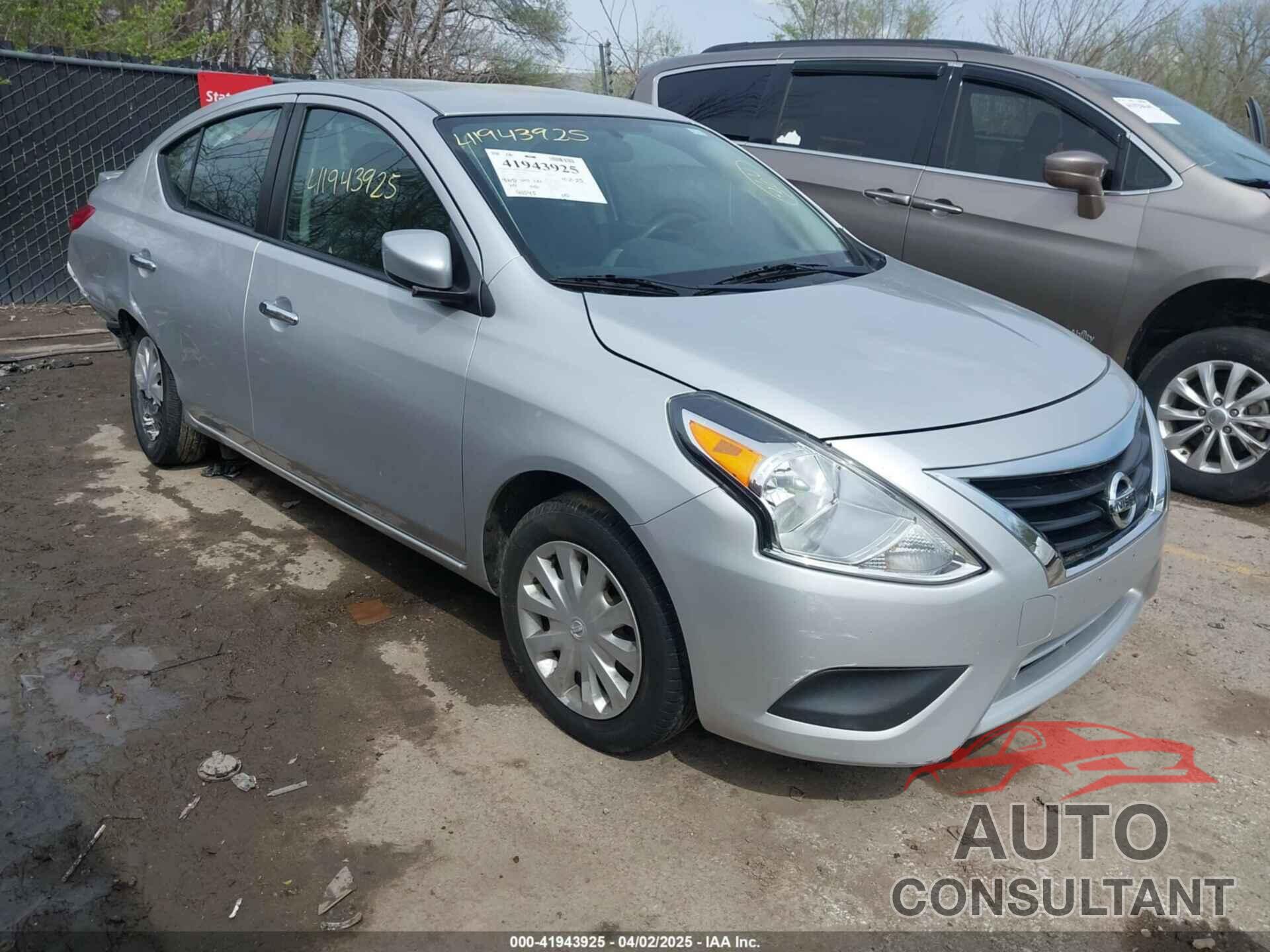 NISSAN VERSA 2019 - 3N1CN7AP0KL851114