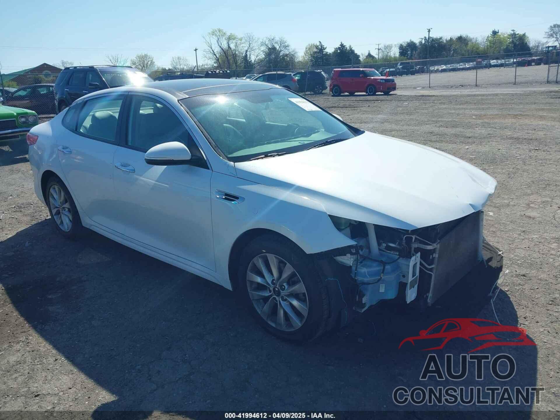 KIA OPTIMA 2016 - 5XXGU4L35GG098080