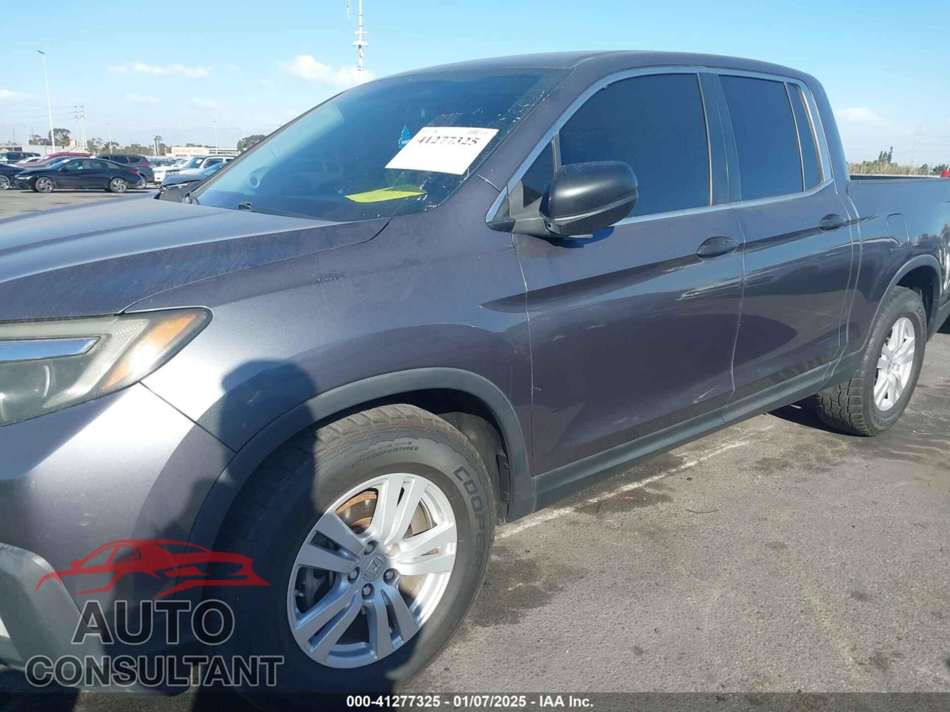 HONDA RIDGELINE 2017 - 5FPYK2F23HB010124