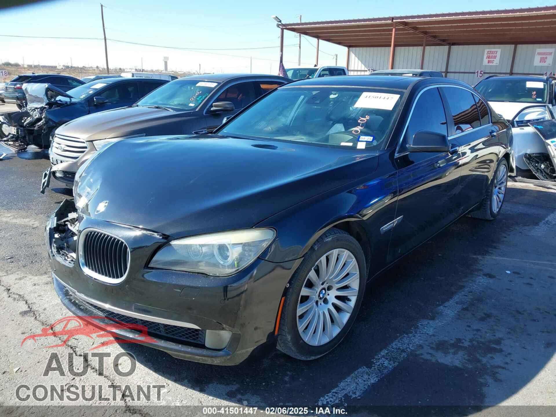BMW 750LI 2012 - WBAKB8C53CC962897