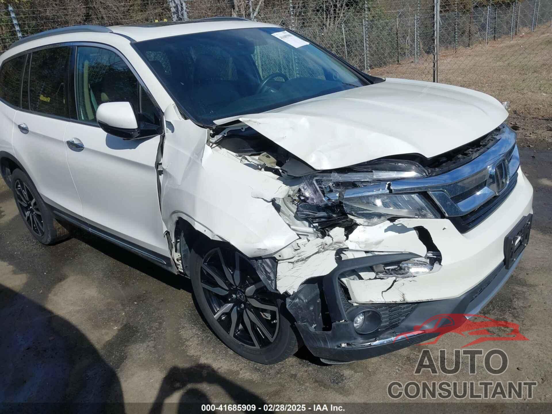HONDA PILOT 2019 - 5FNYF5H68KB009606
